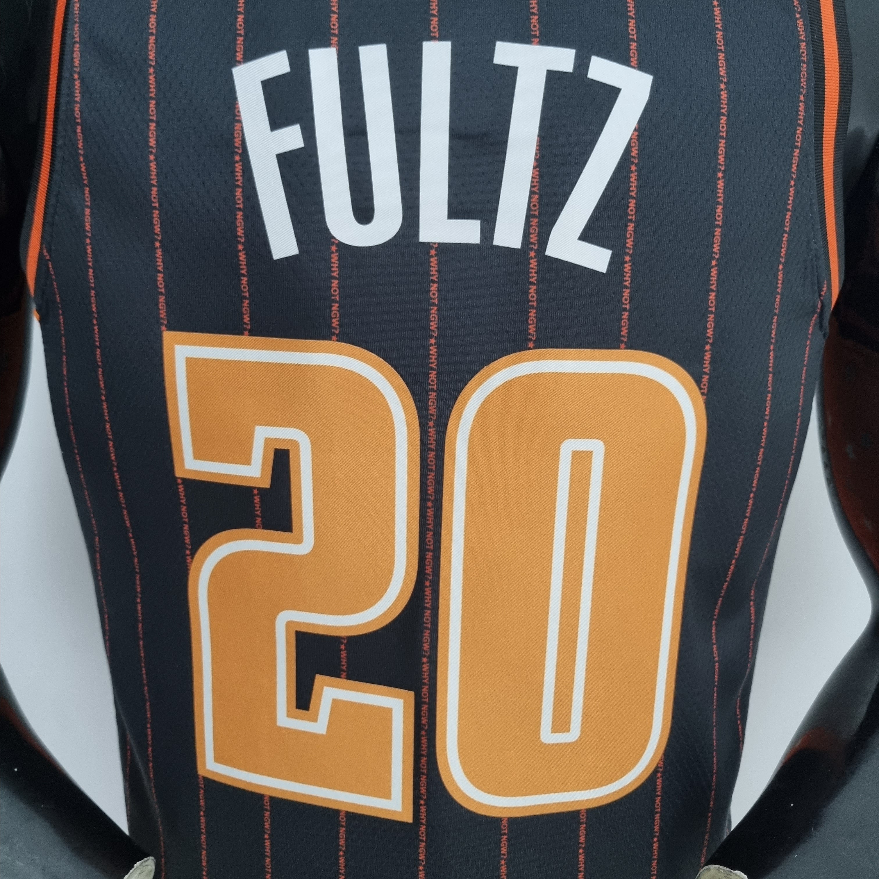 2023 Orlando Fultz #20 Pinstripe Edition Jersey