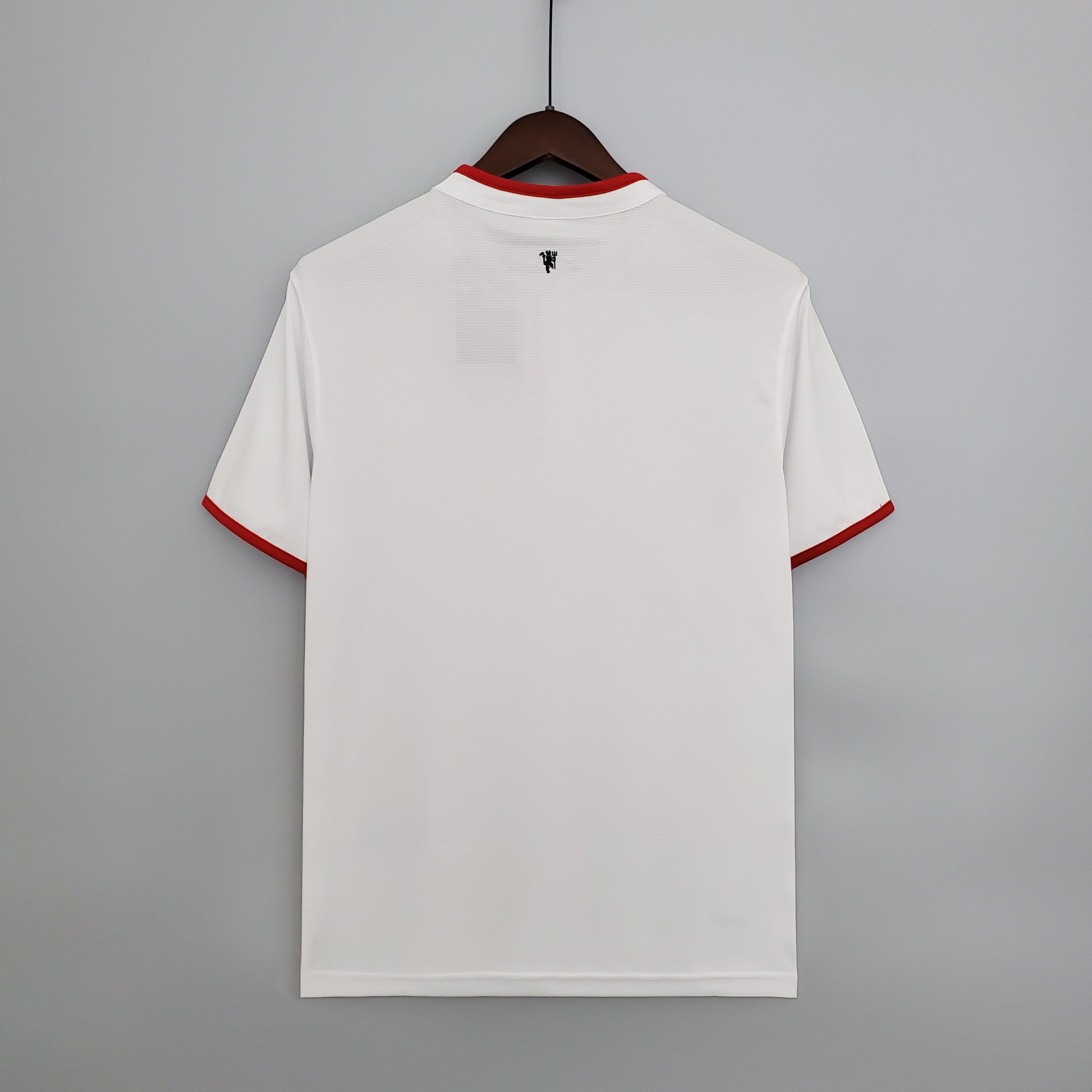 2010s Manchester United Retro Football Shirt | White Red Home