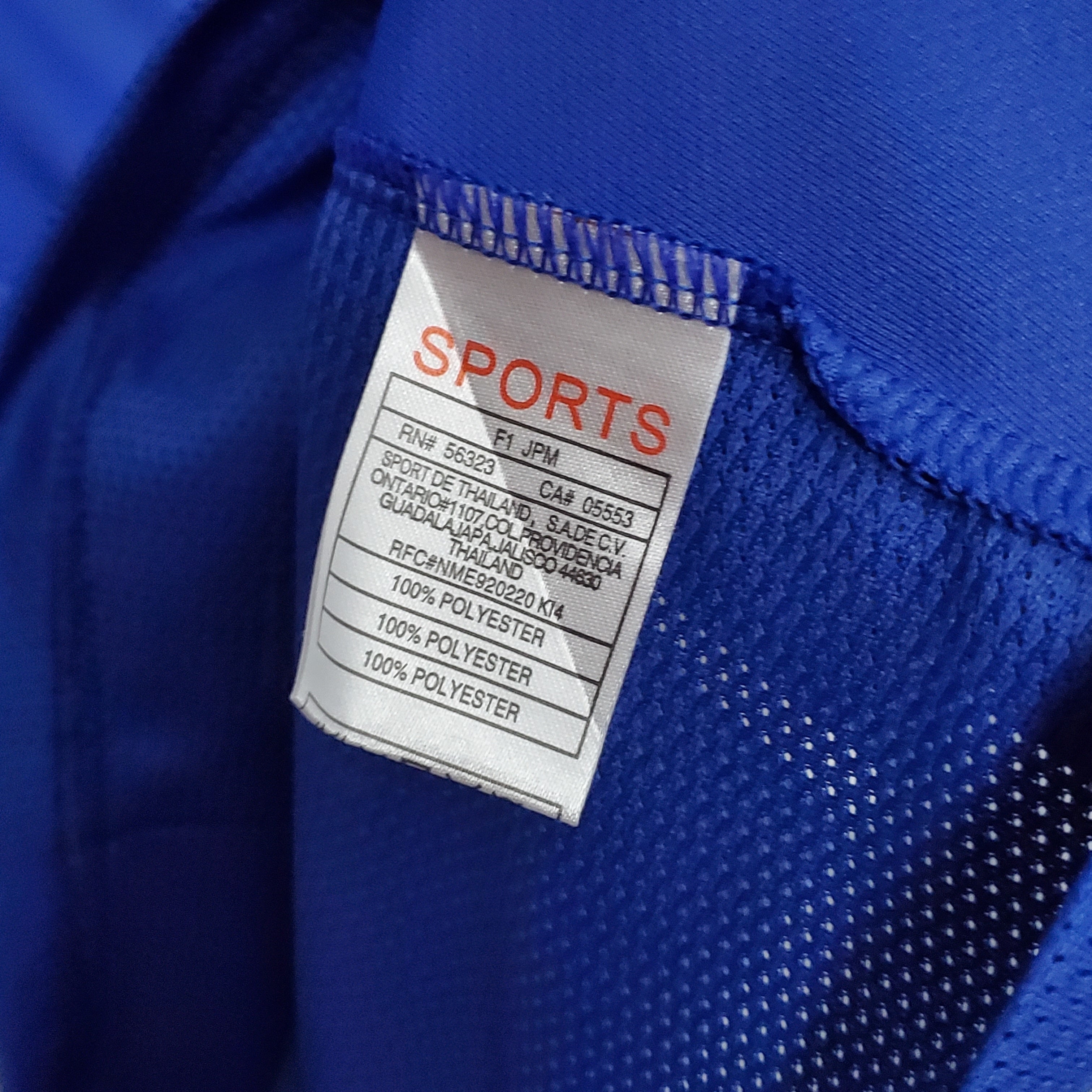 2000s Brazil Retro Football Shirt | Blue White Home