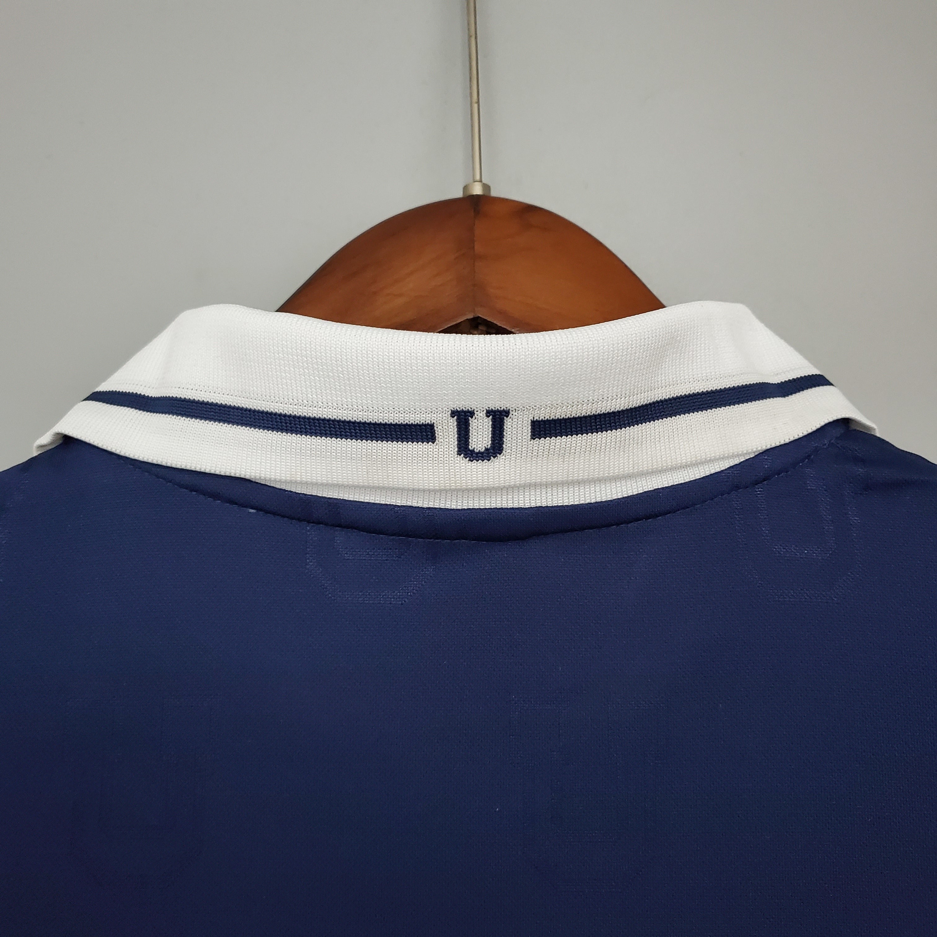 1990s Universidad de Chile Retro Football Shirt | Navy White Home