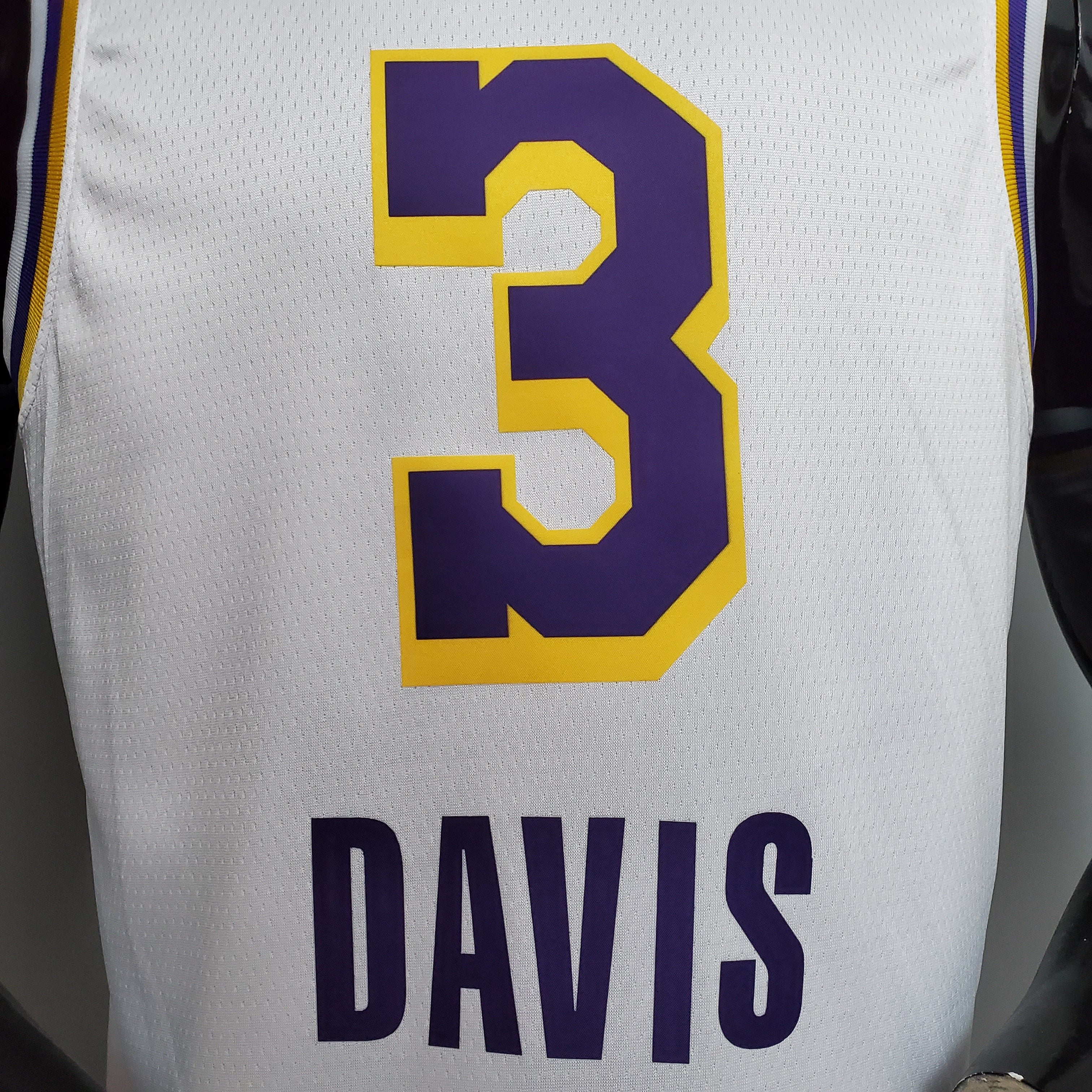 2023 LA Lakers Davis #3 Swingman Edition Jersey