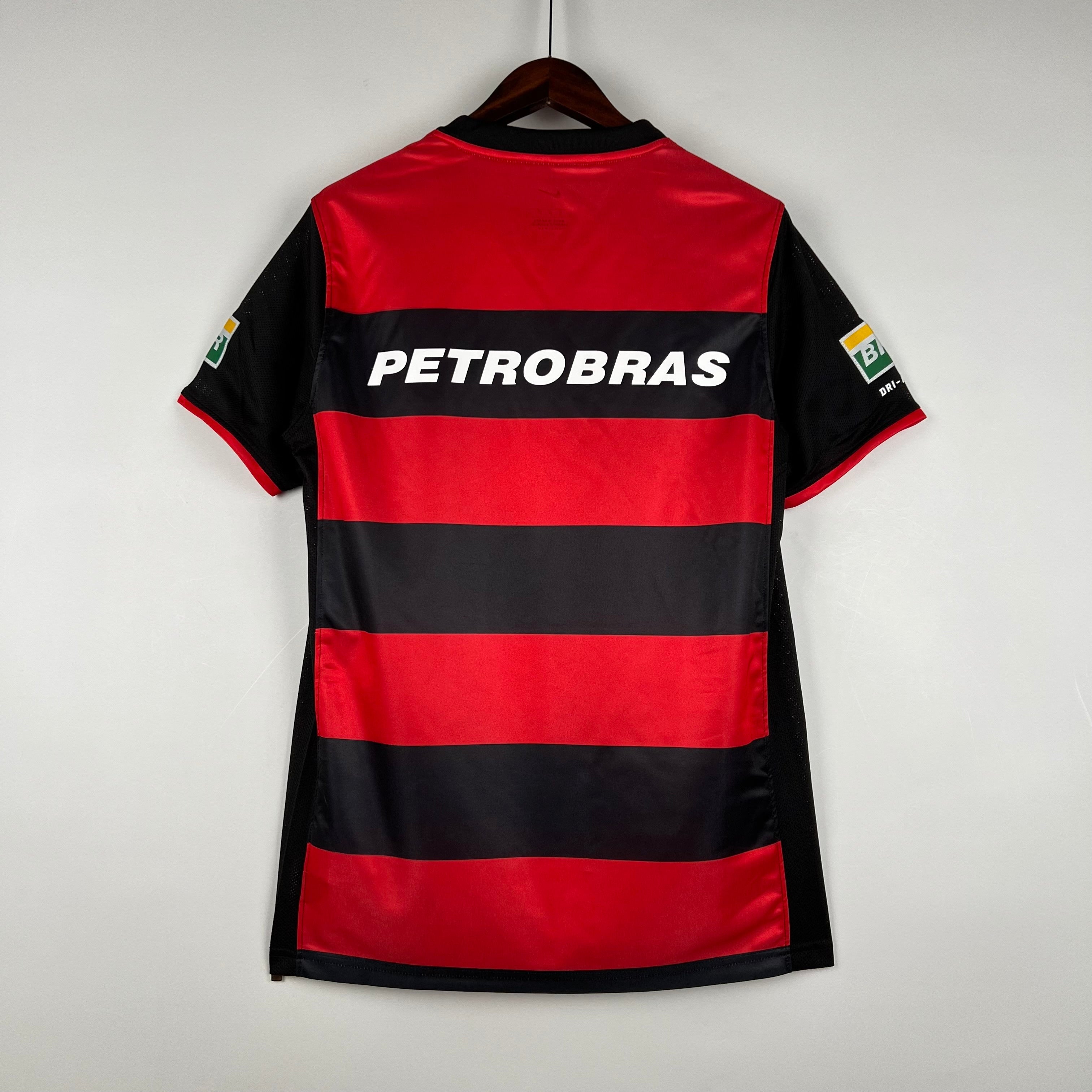 1990s Flamengo Retro Football Shirt | Red Black Home