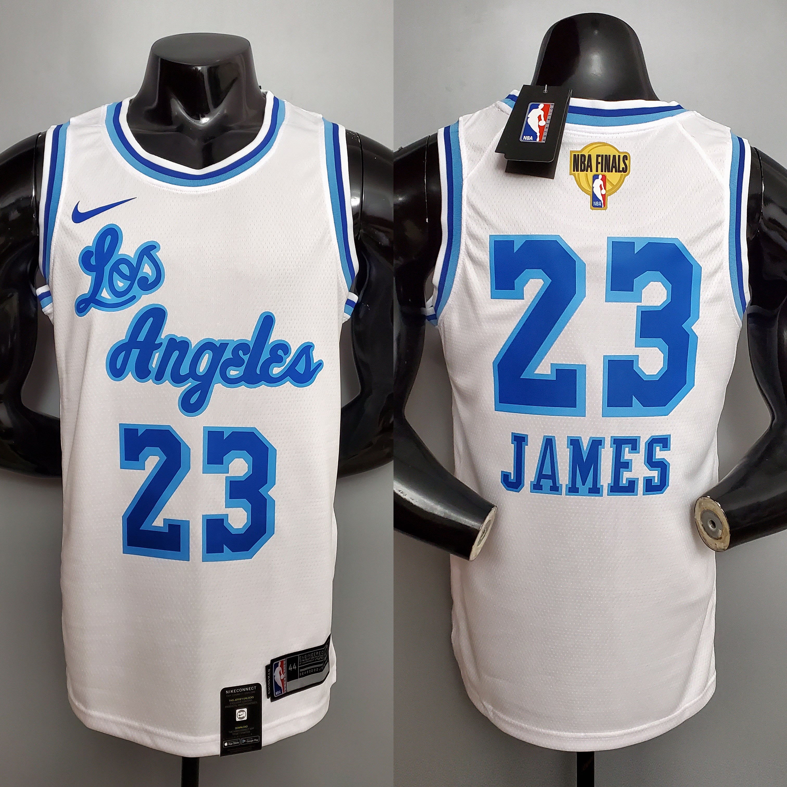 2020 Los Angeles James #23 Retro Basketball Jersey