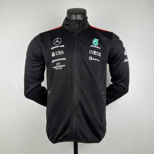 Mercedes F1 2023 Jacket – Player Fit | Black