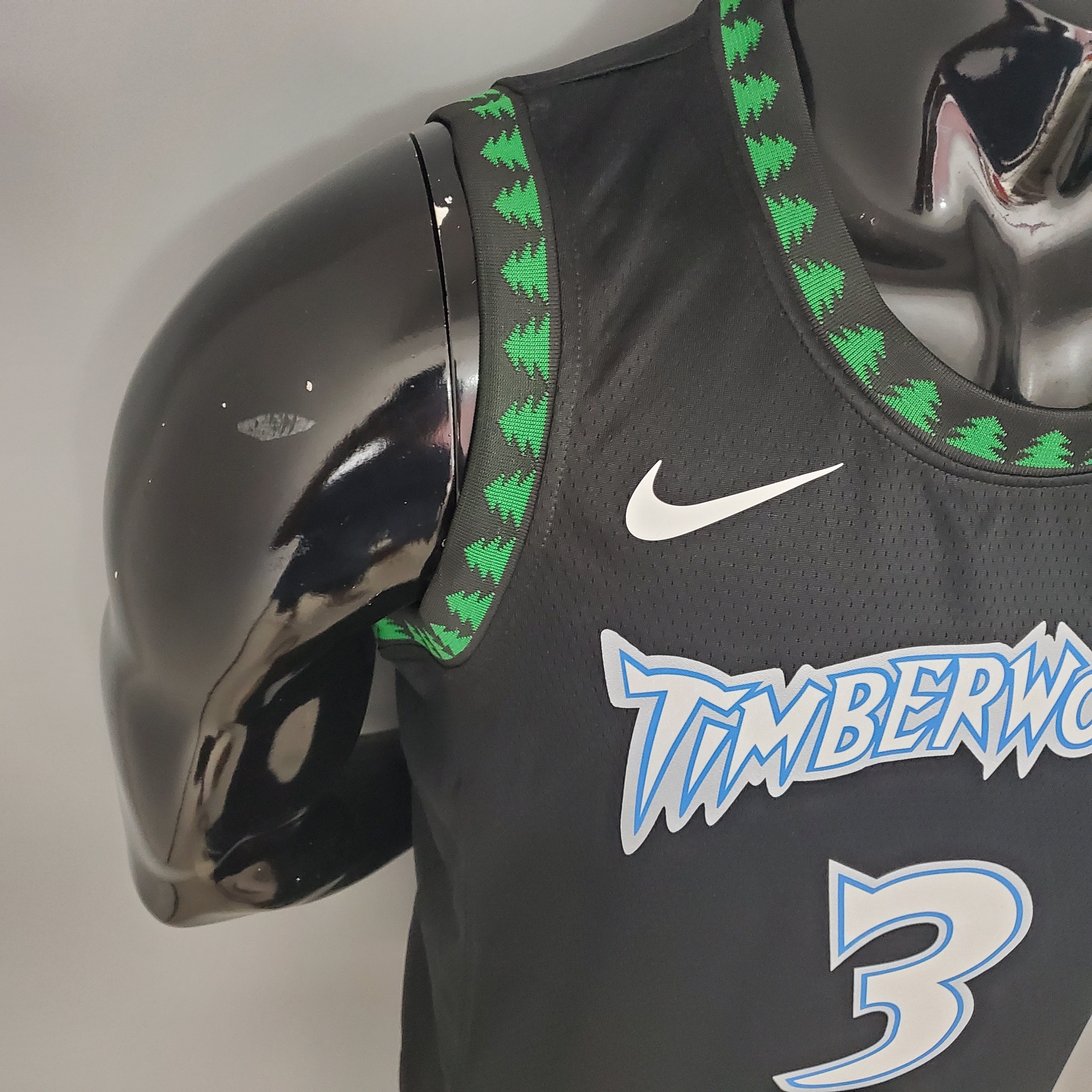 1998 Minnesota Timberwolves Marbury #3 Retro Basketball Jersey