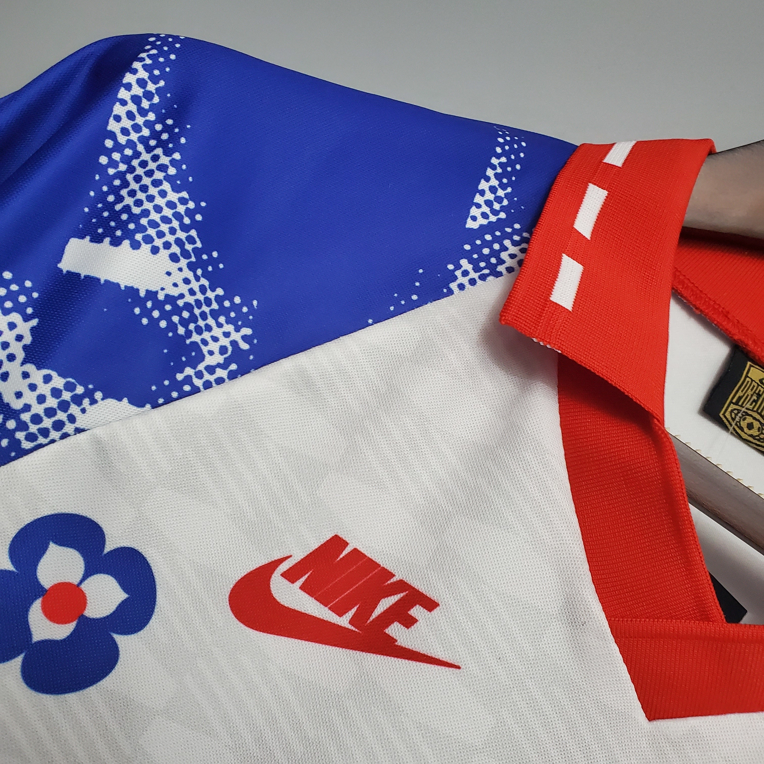 1990s Paris Saint-Germain Retro Football Shirt | White Blue Home