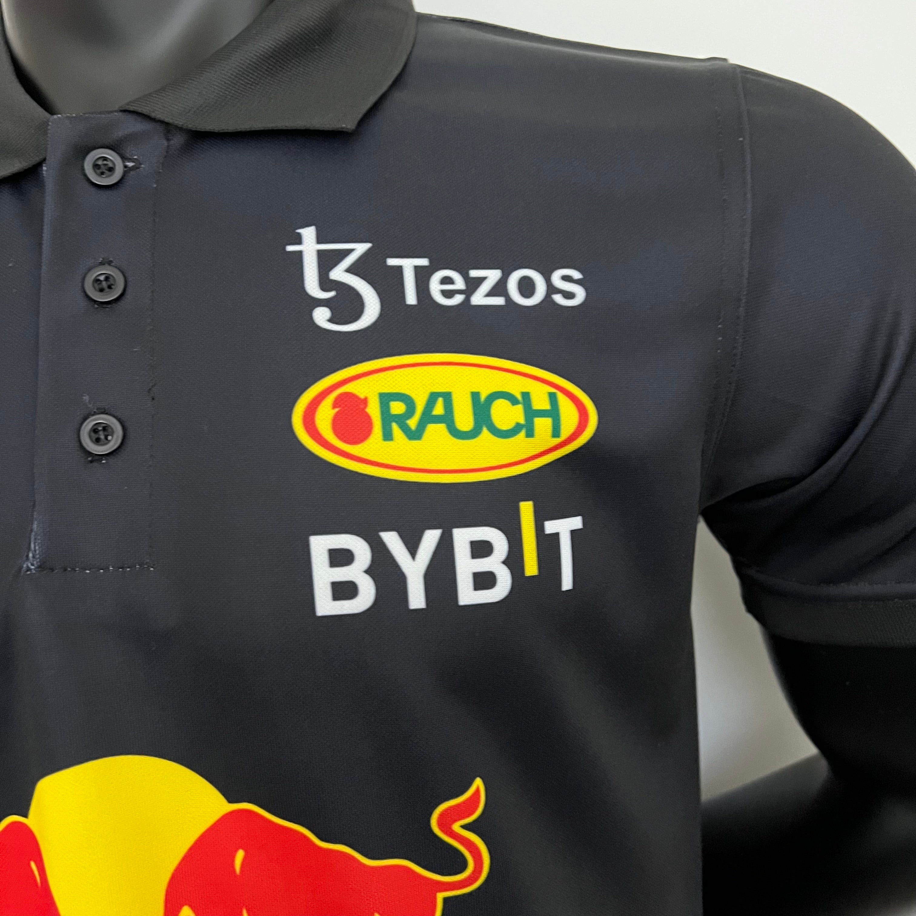 Red Bull Racing F1 2023 Polo – Player Fit – Checo #11 | Black