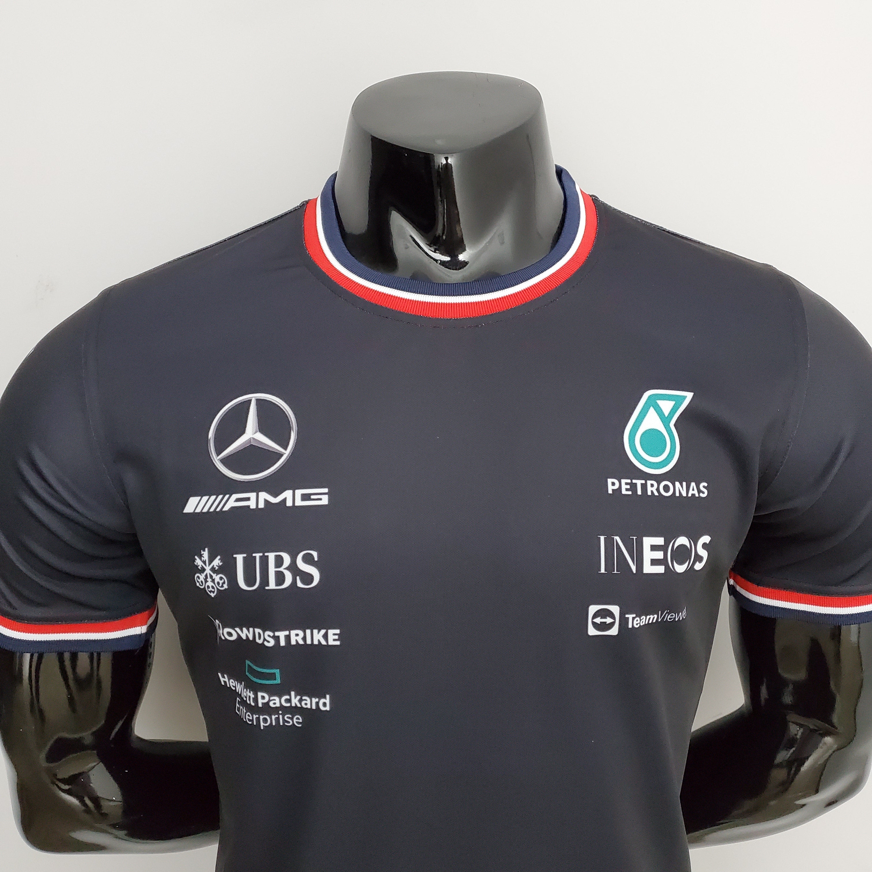 Mercedes AMG F1 2023 Player Fit T-Shirt | Black