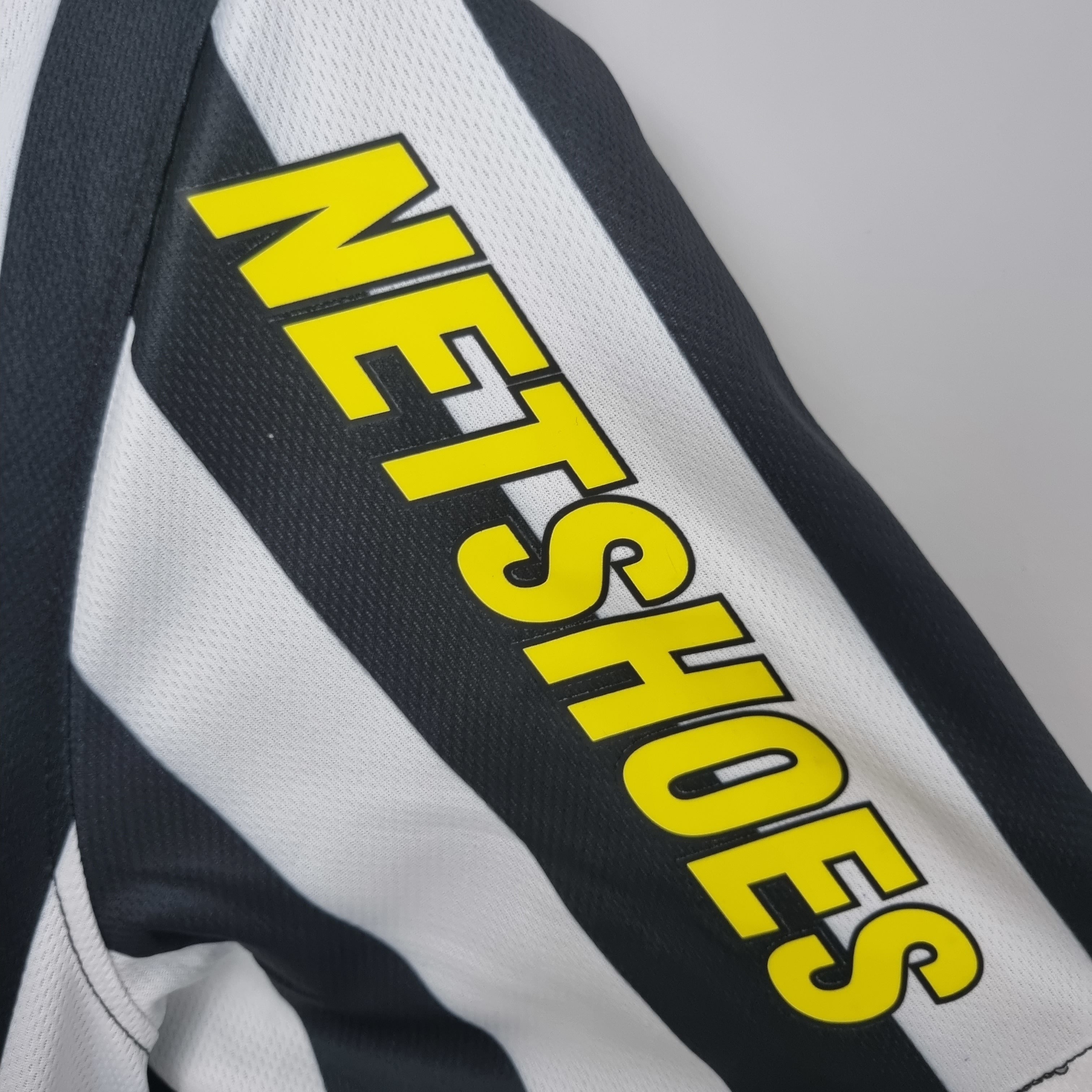 2020s Santos Retro Football Shirt | White Black Home