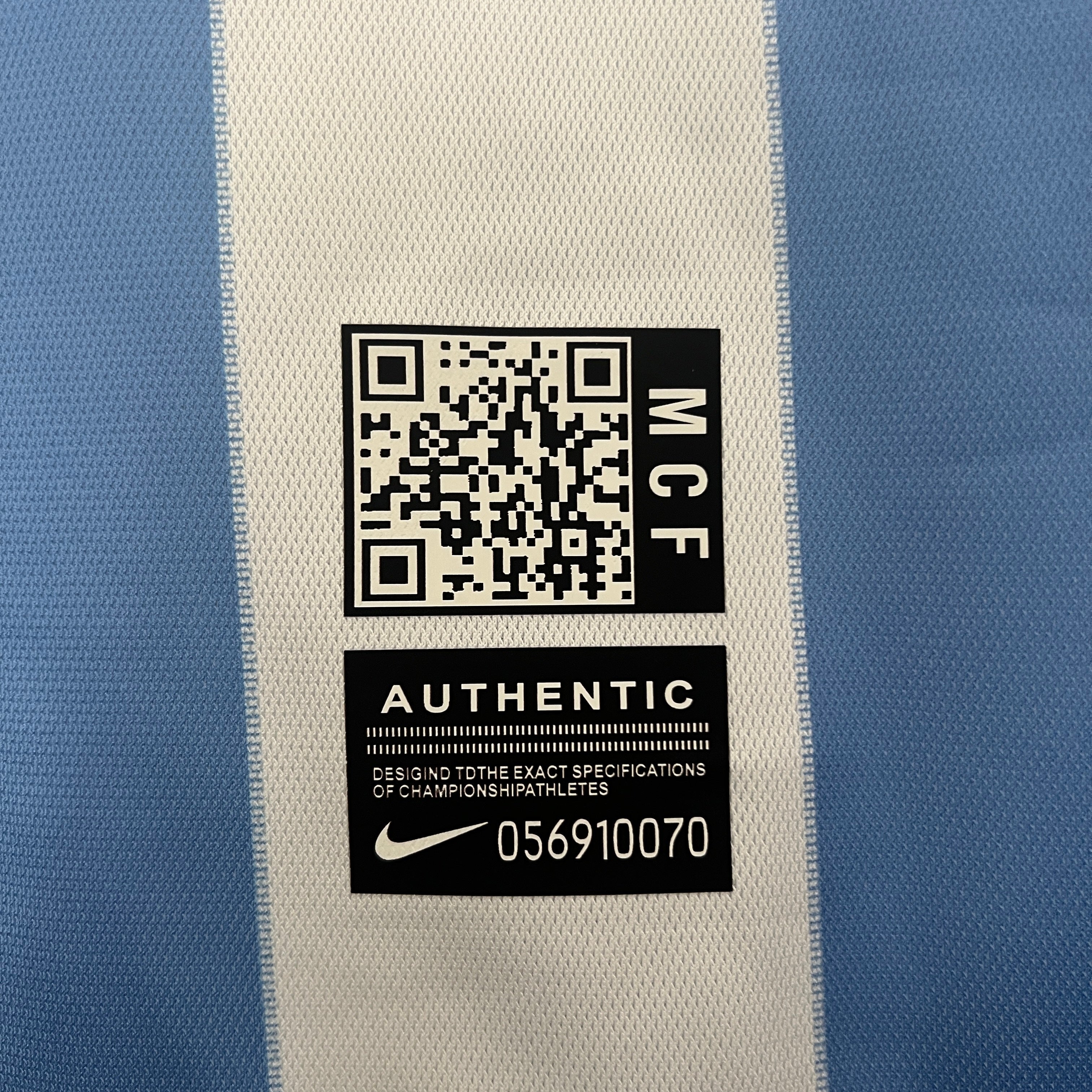 1990s Malaga Retro Football Shirt | Sky Blue White Home