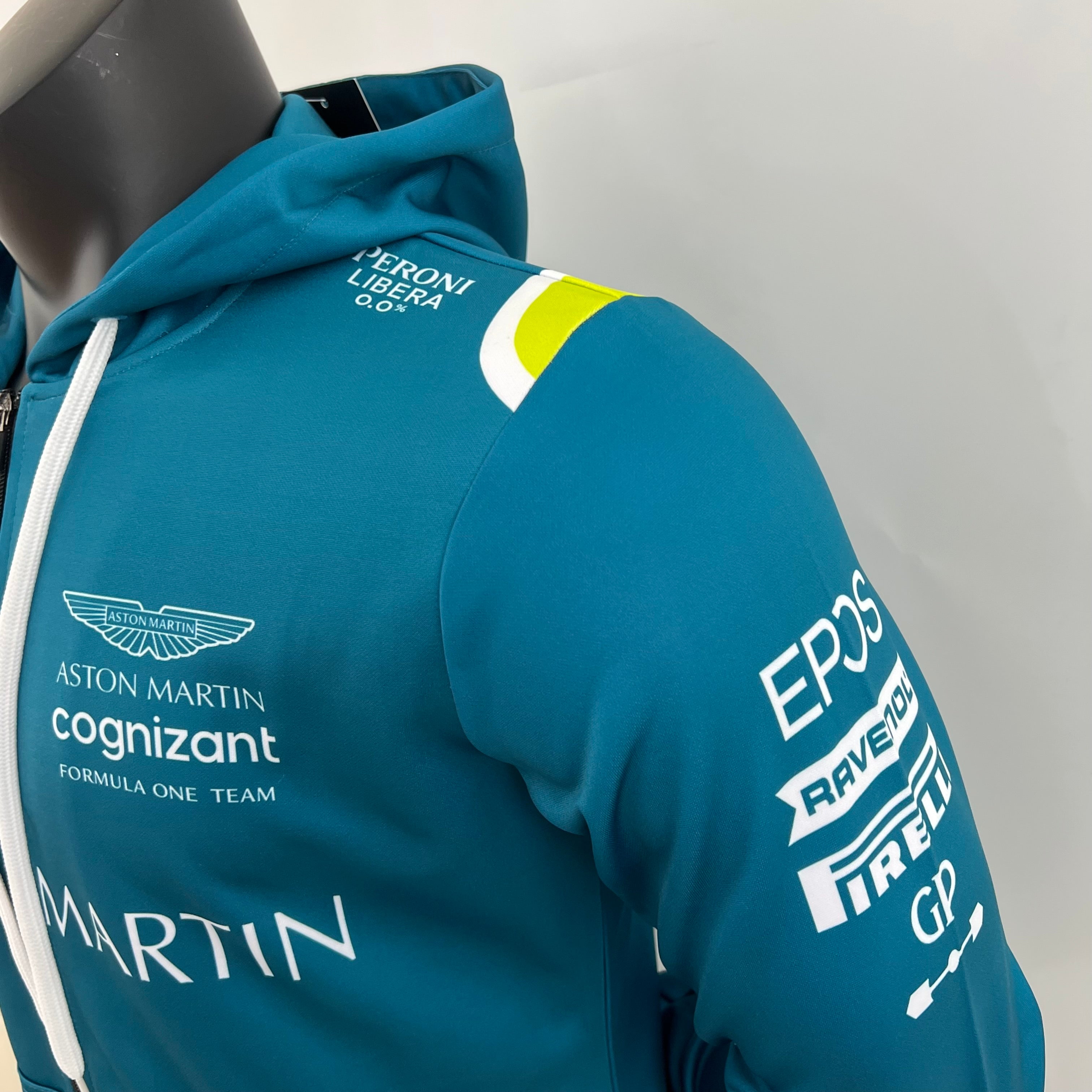 Aston Martin F1 2023 Hoodie - Player Fit | Racing Green