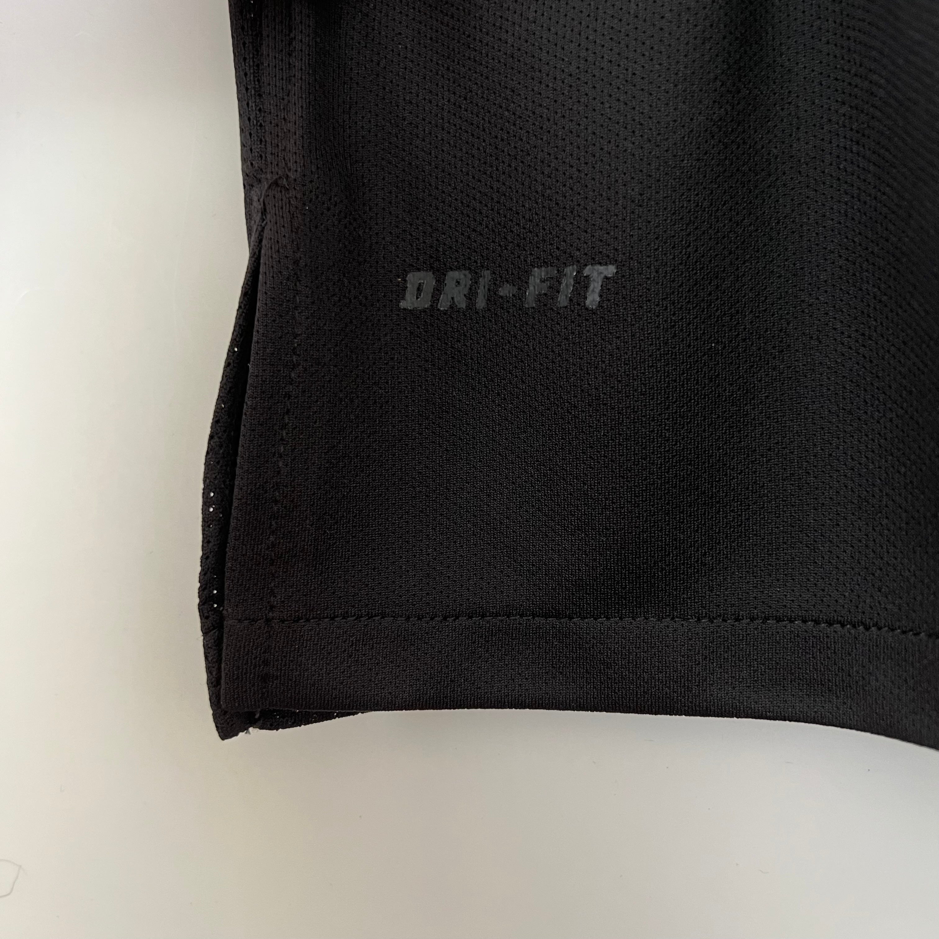 2020s Brazil Retro Football Shirt | Black Dark Grey Edition