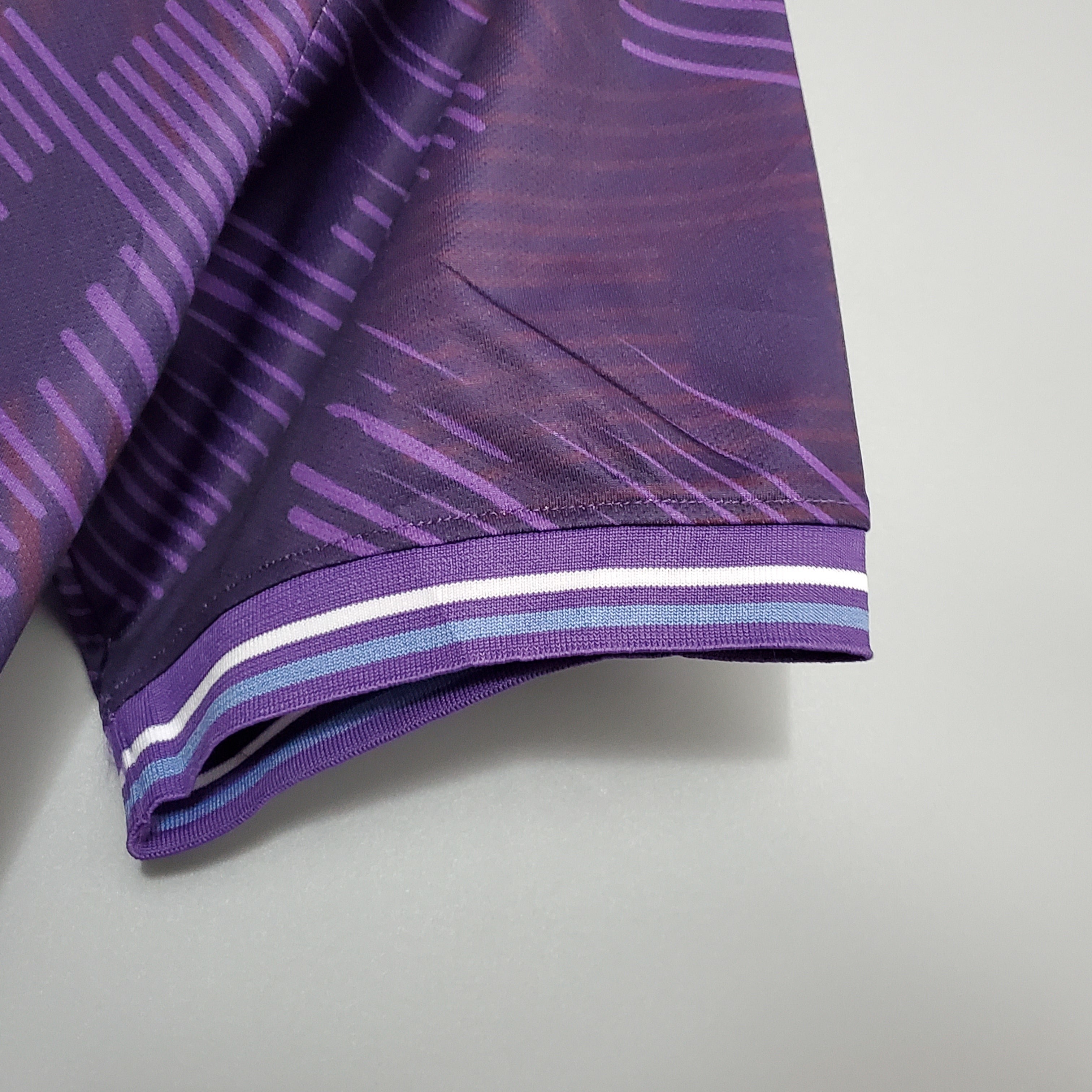 1990s Fiorentina Retro Football Shirt | Purple White Home