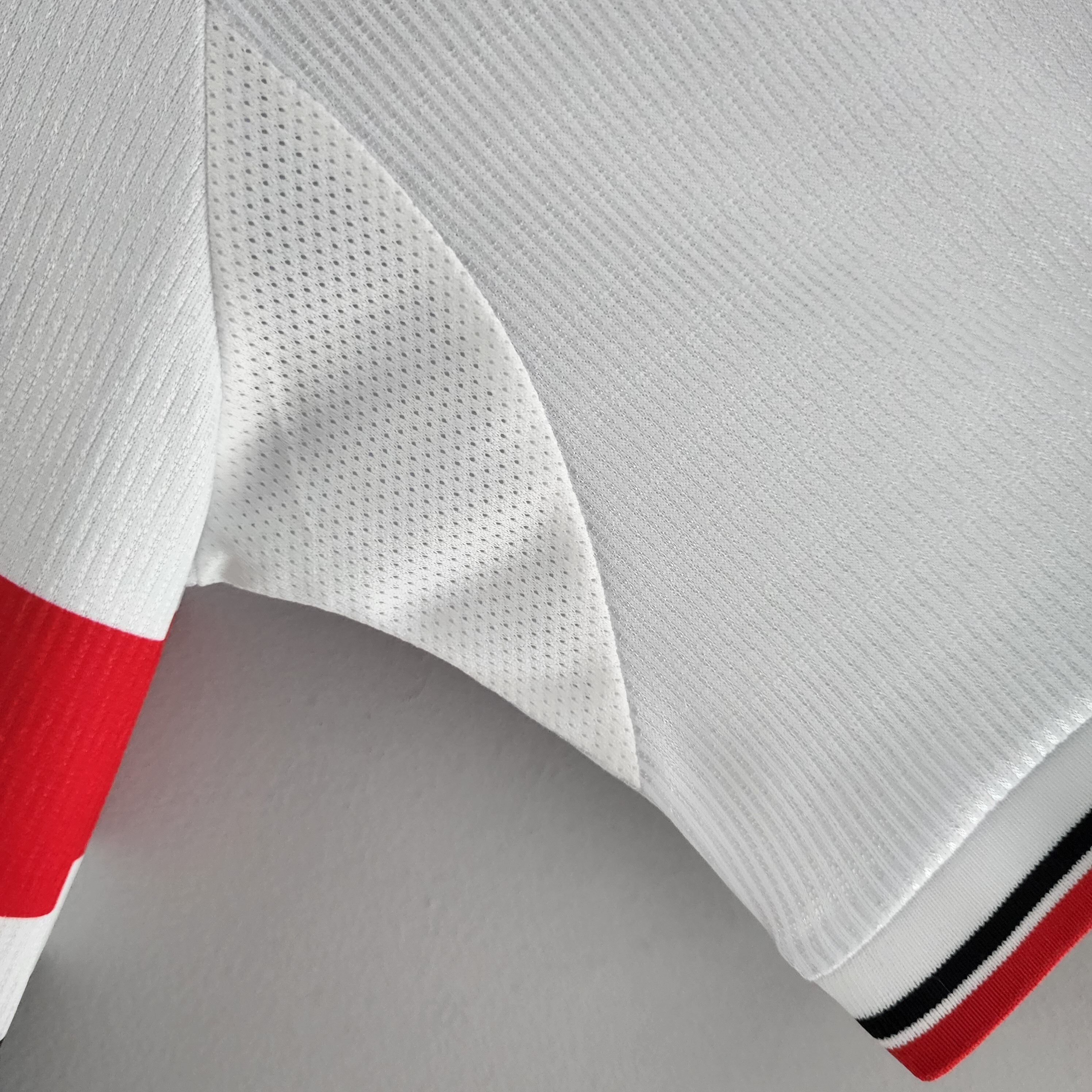 1990s Sao Paulo Retro Football Shirt | White Red Home