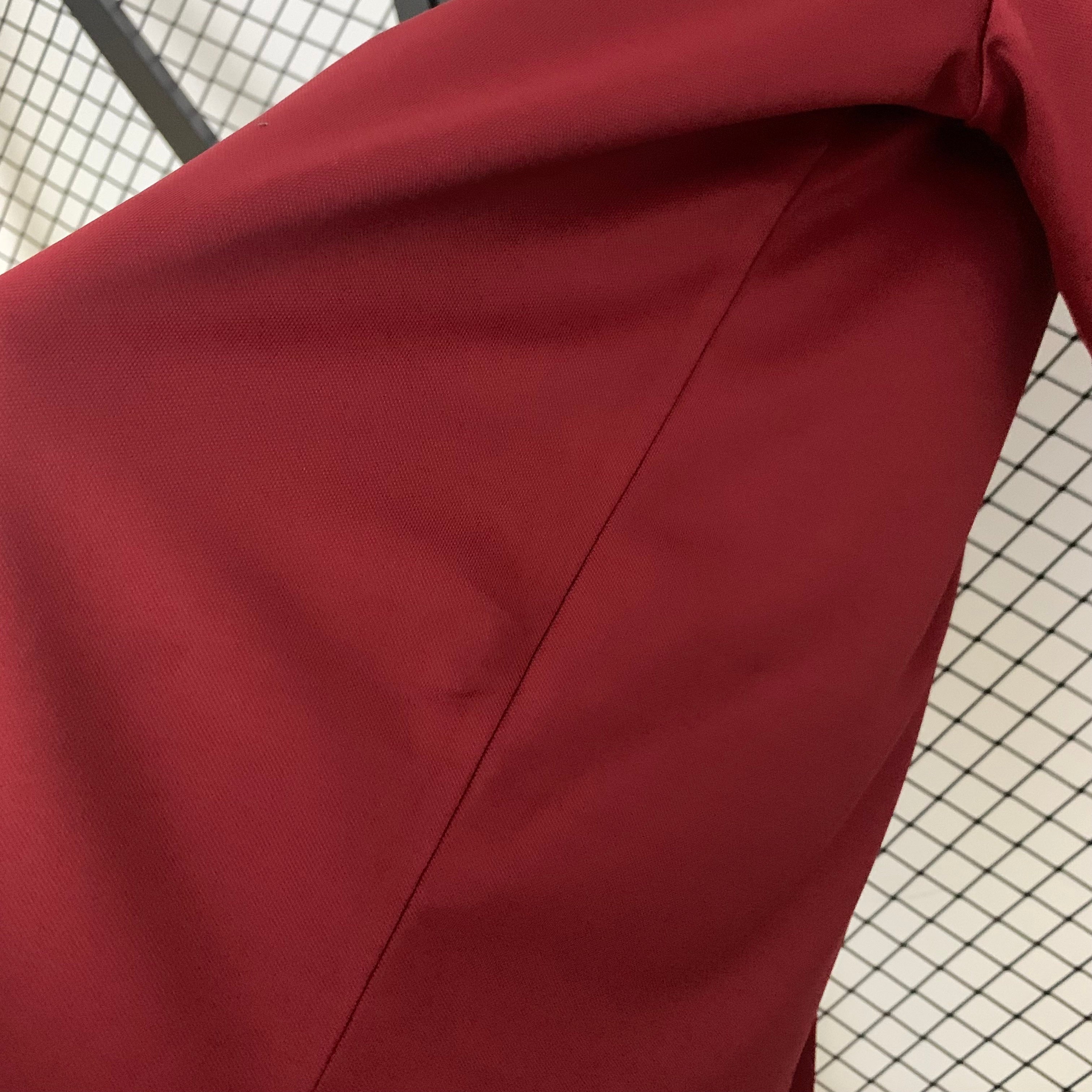1990s AS Roma Retro Football Shirt | Burgundy Yellow Home