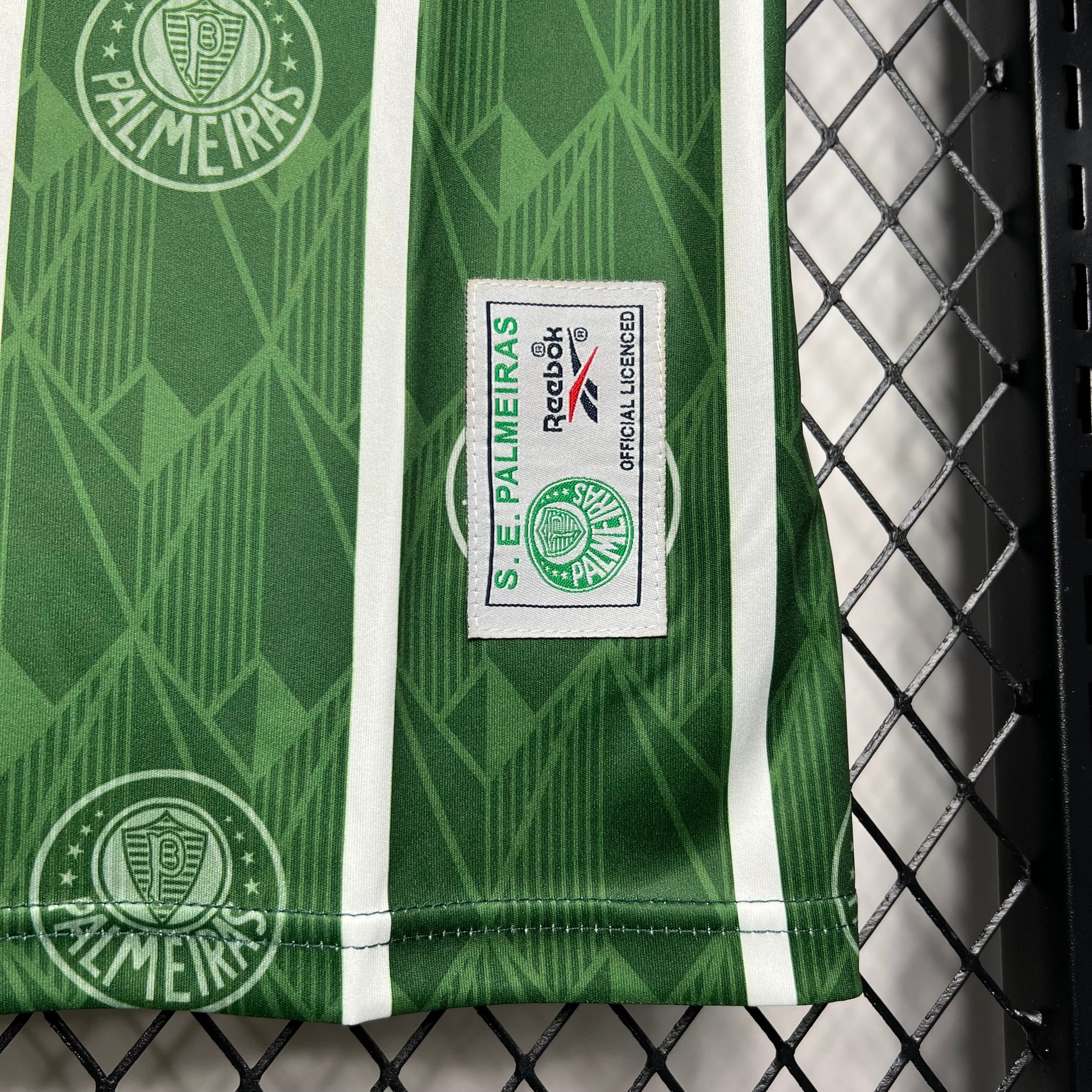 1990s Palmeiras Retro Football Shirt | Green White Home