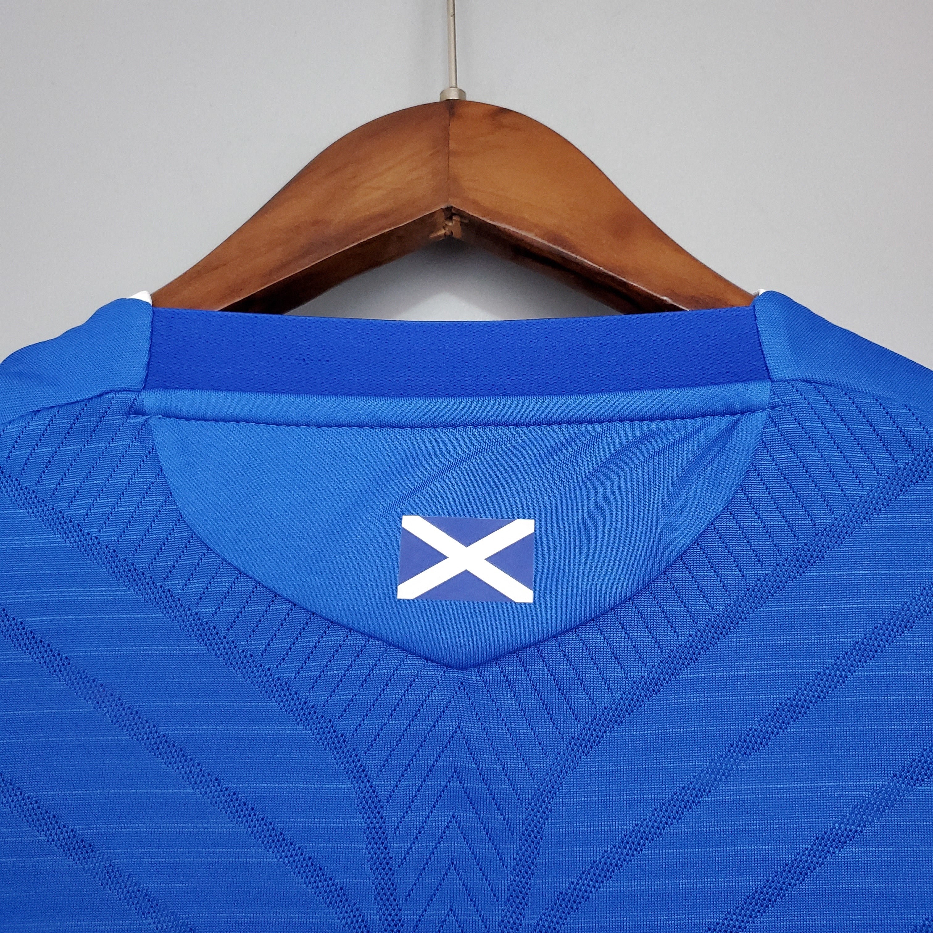 2000s Rangers Retro Football Shirt | Blue White Home