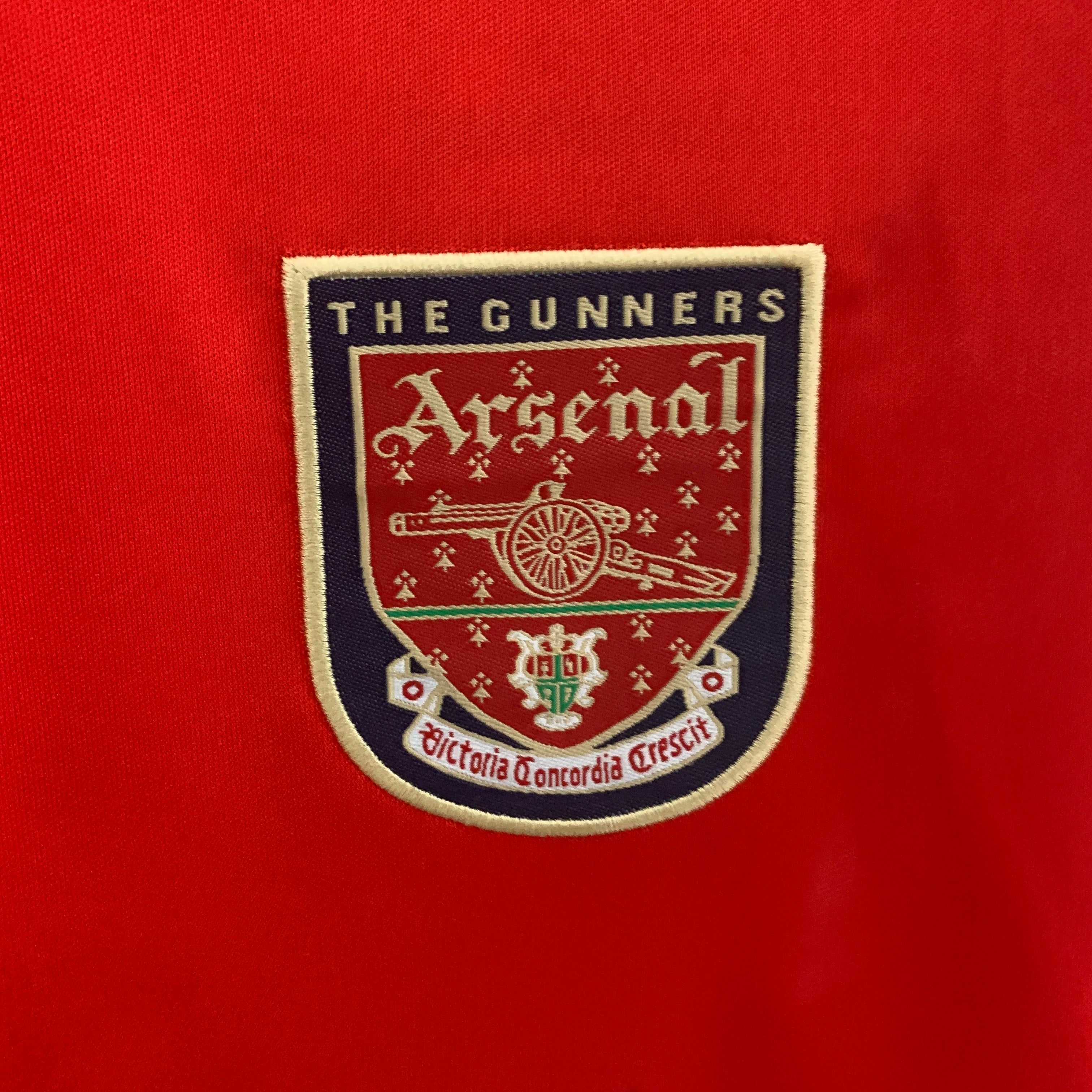 1990s Arsenal Retro Football Shirt | Red White Home