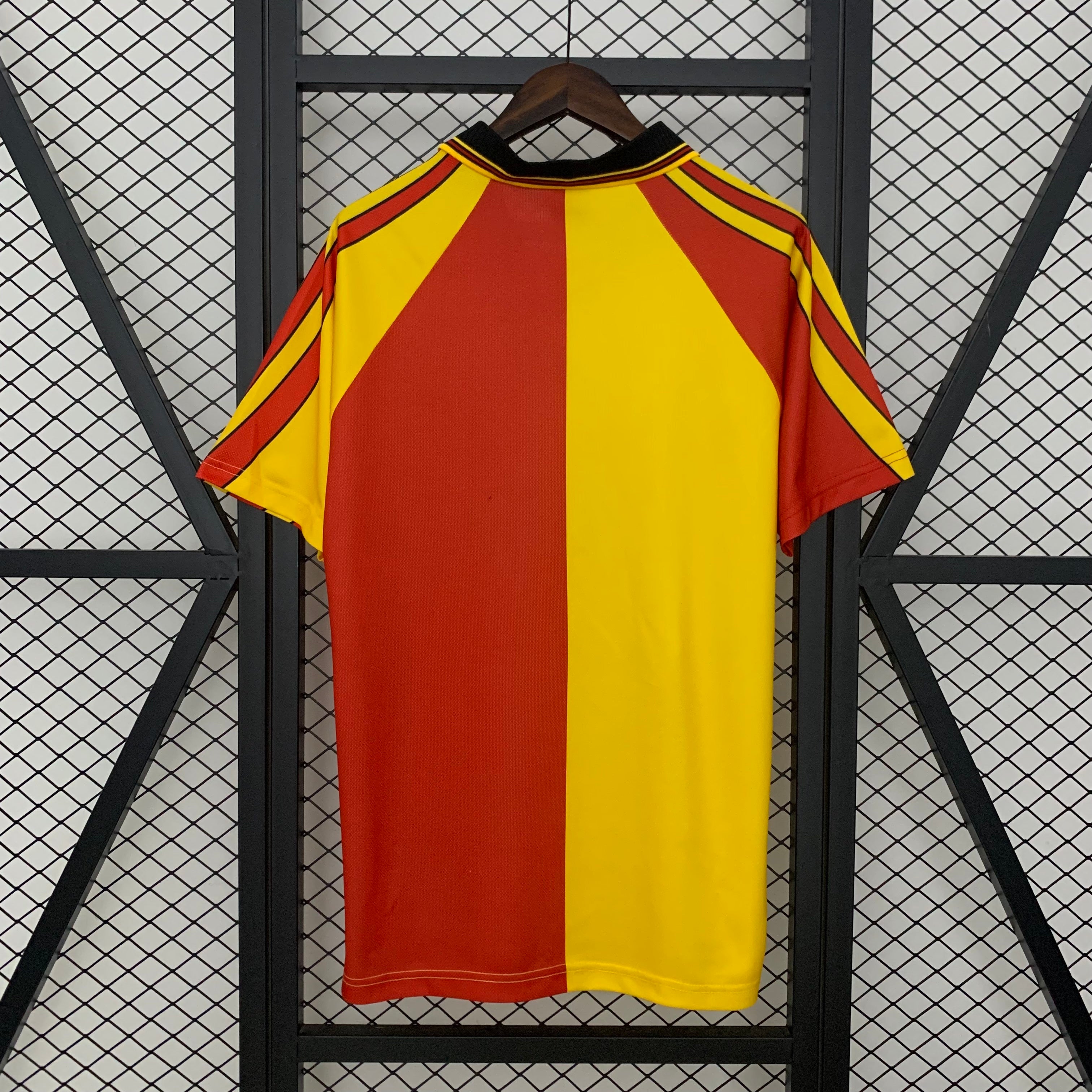 1990s Galatasaray Retro Football Shirt | Yellow Red Home