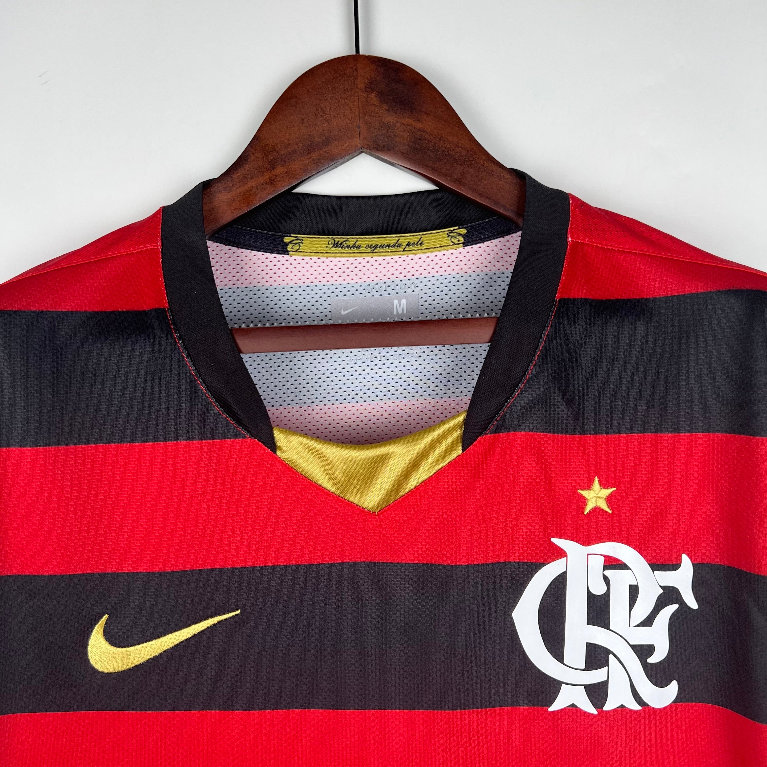 1990s Flamengo Retro Football Shirt | Red Black Home