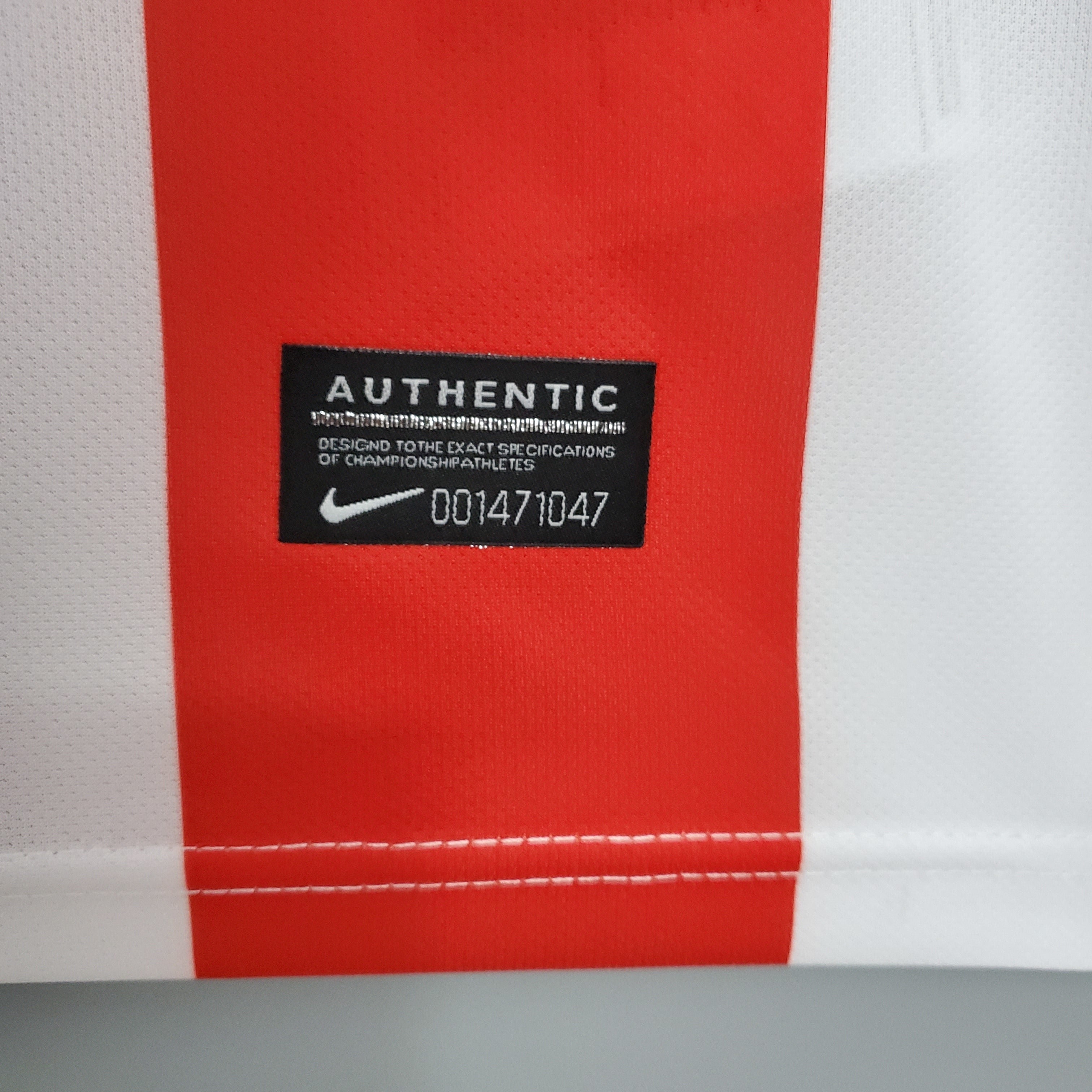 2010s Atletico Madrid Retro Football Shirt | Red White Home
