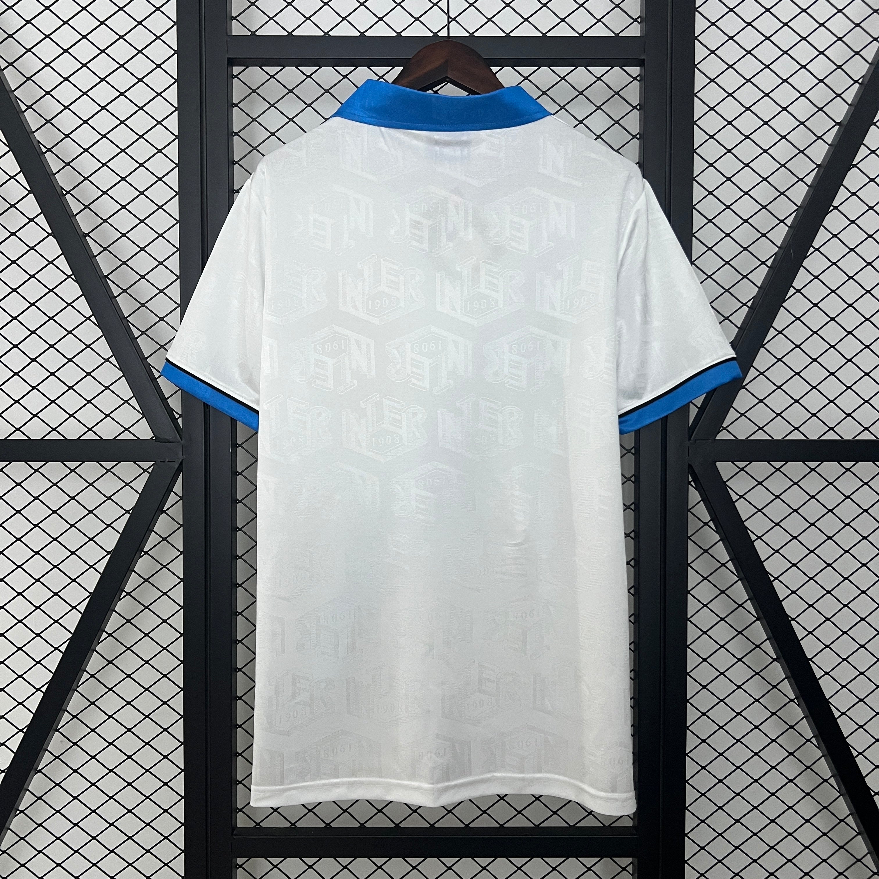 1990s Inter Milan Retro Football Shirt | Blue Black Home