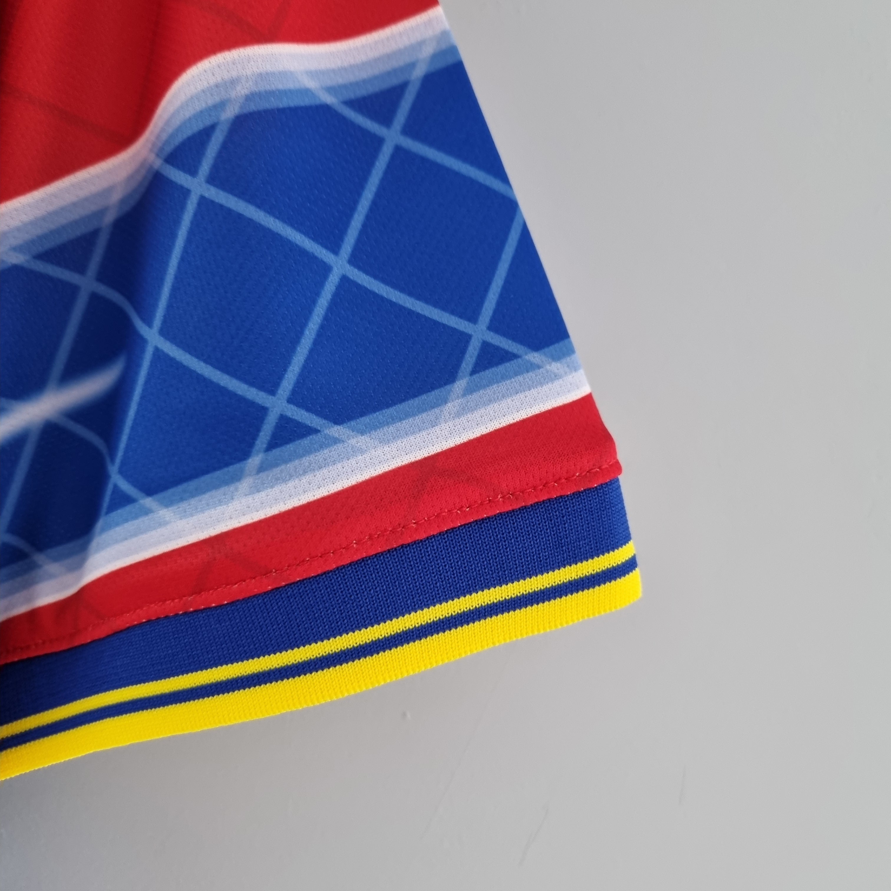 1990s Parma Retro Football Shirt | Red Blue Home