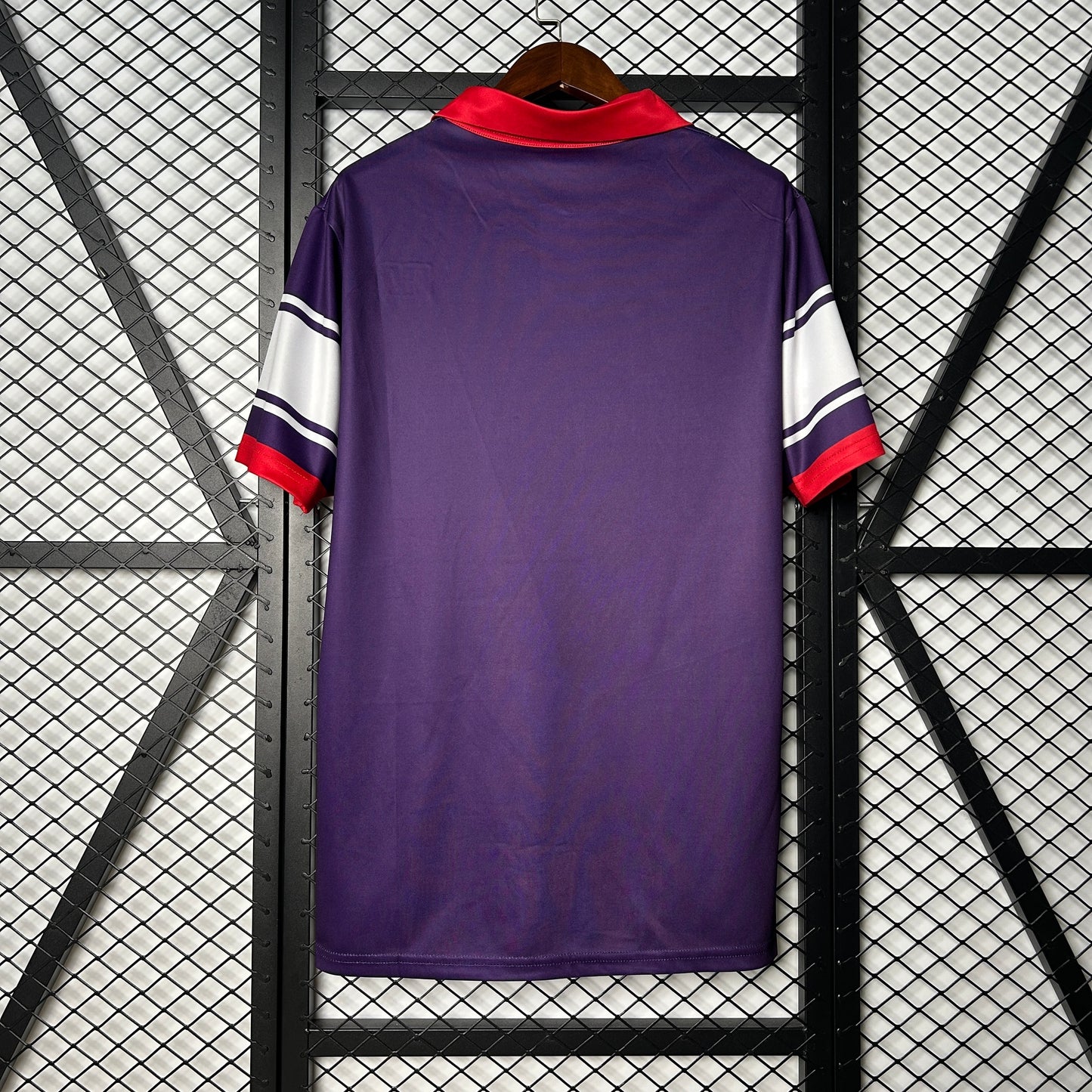 1990s Fiorentina Retro Football Shirt | Purple Red Home