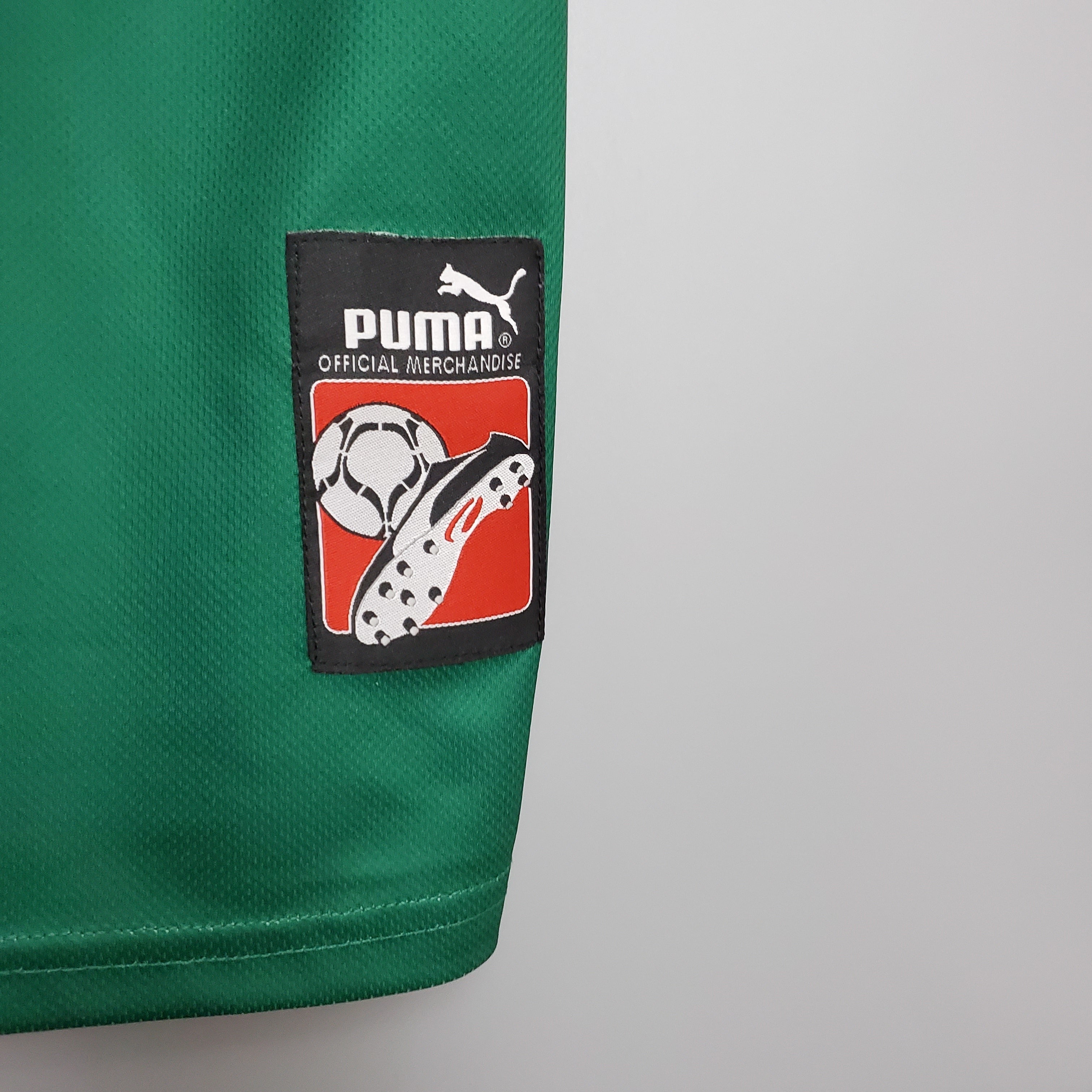 1990s Morocco Retro Football Shirt | Green Red Home