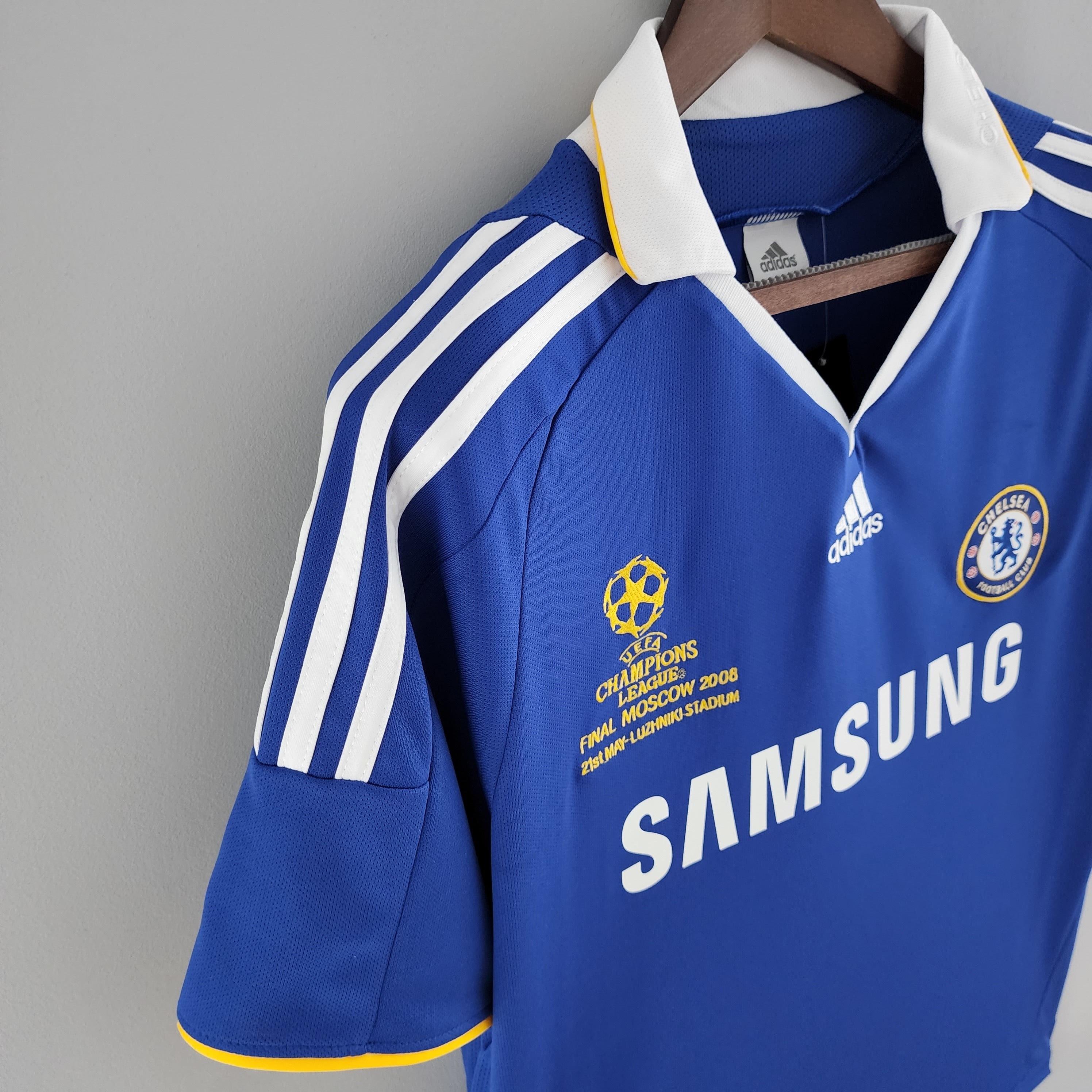 2000s Chelsea Retro Football Shirt | Blue White Home