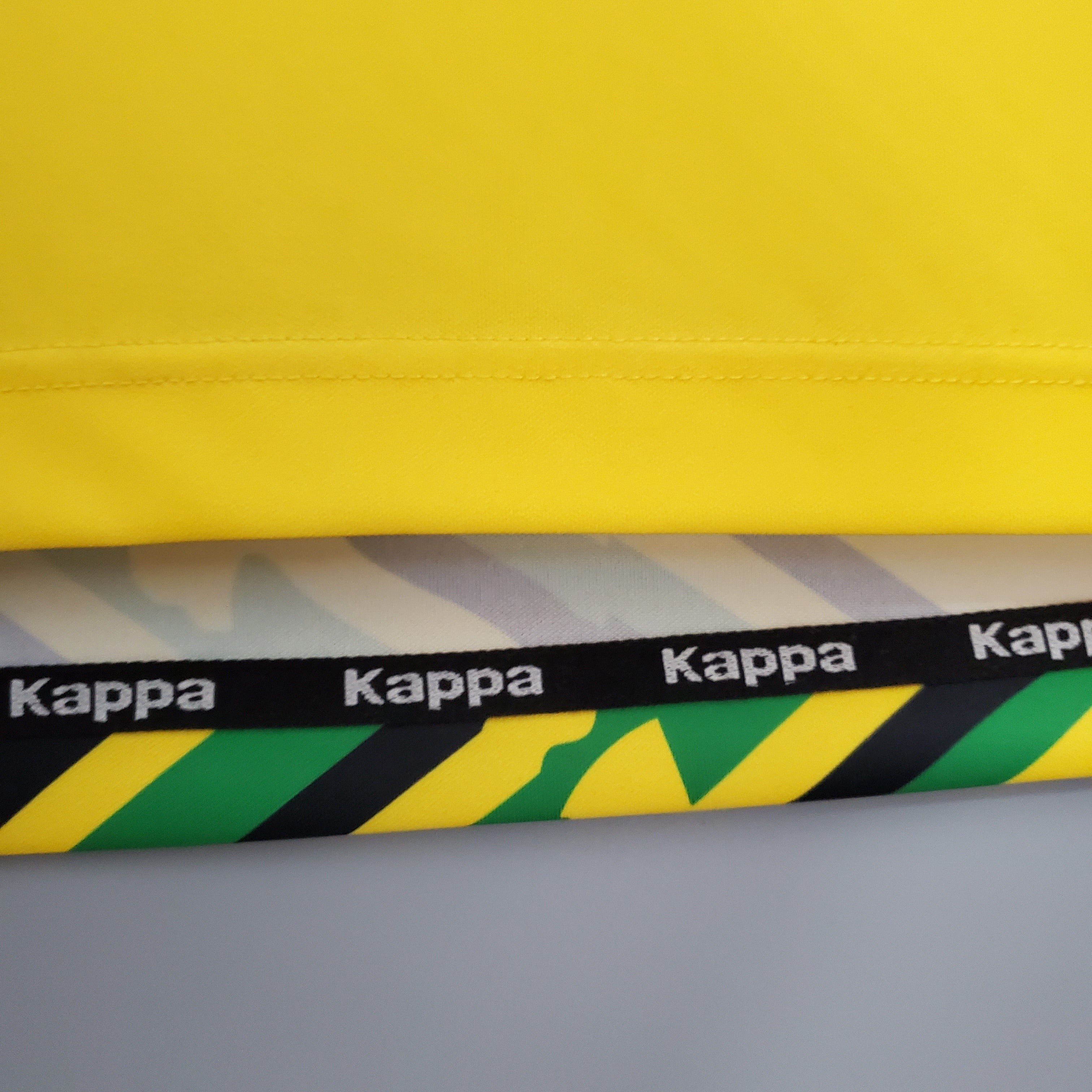 1990s Jamaica Retro Football Shirt | Yellow Green Home