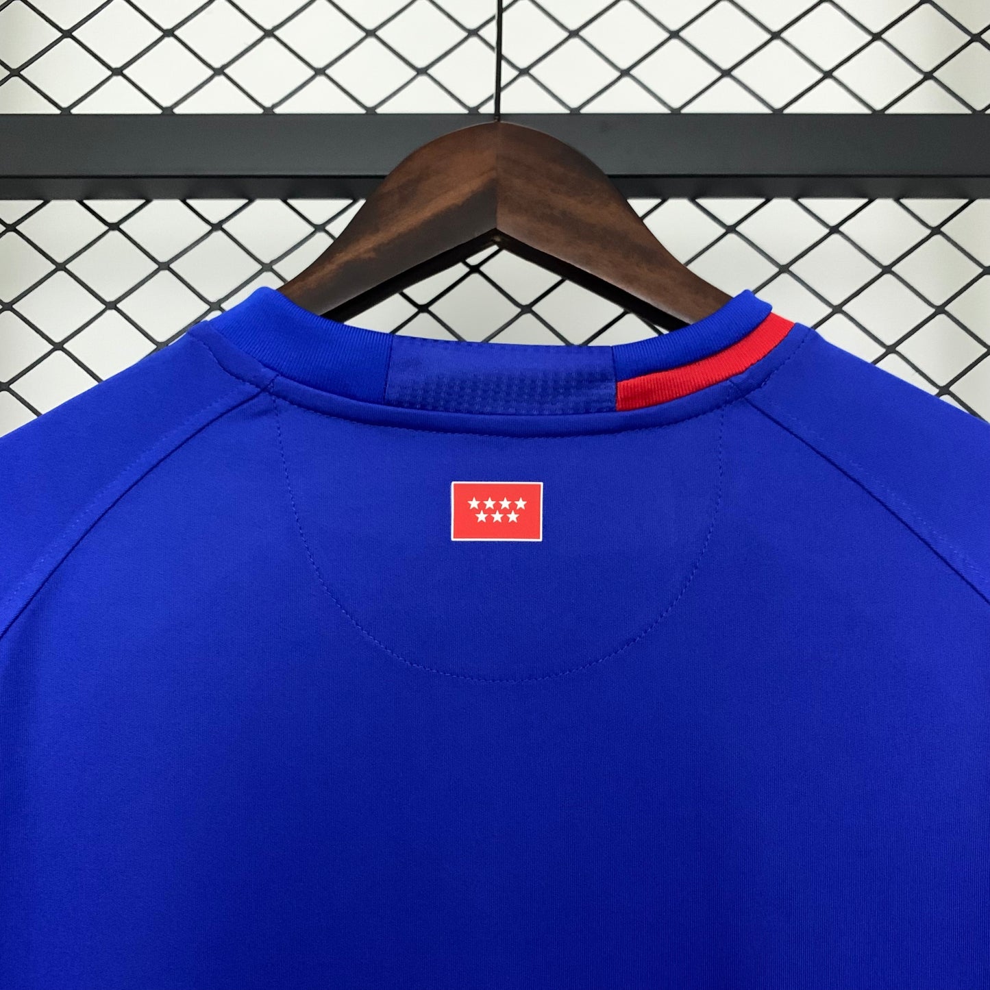 2000s Getafe Retro Football Shirt | Blue Red Third