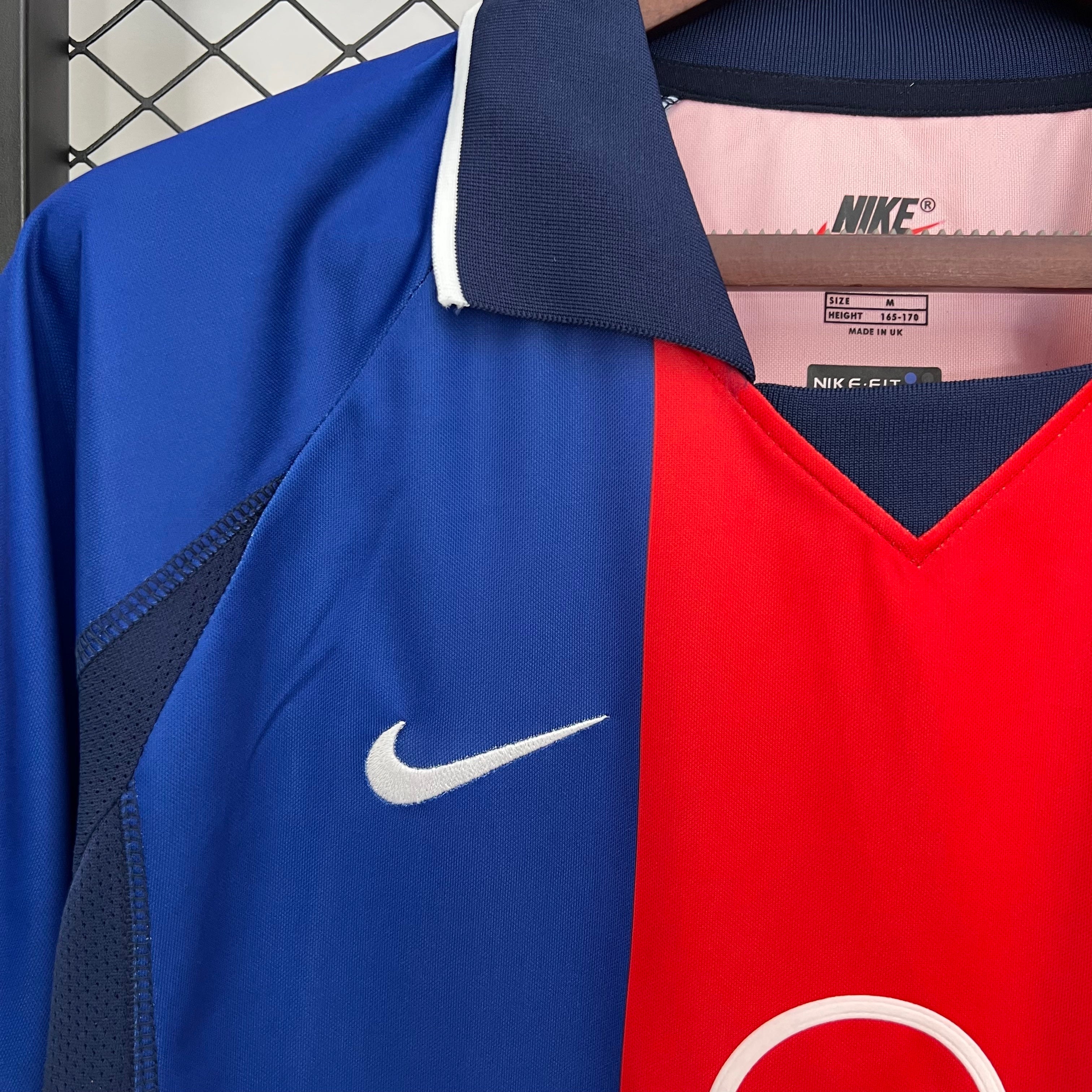 1990s Paris Saint-Germain Retro Football Shirt | Blue Red Home