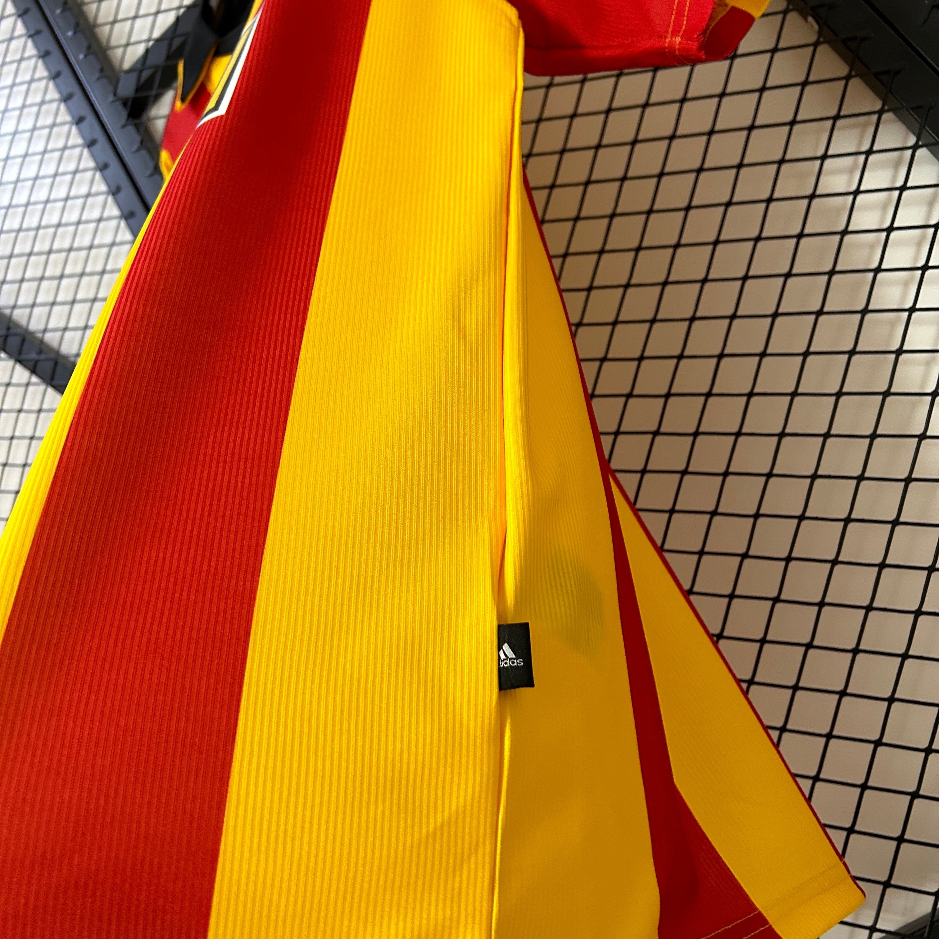 1990s Galatasaray Retro Football Shirt | Yellow Red Home