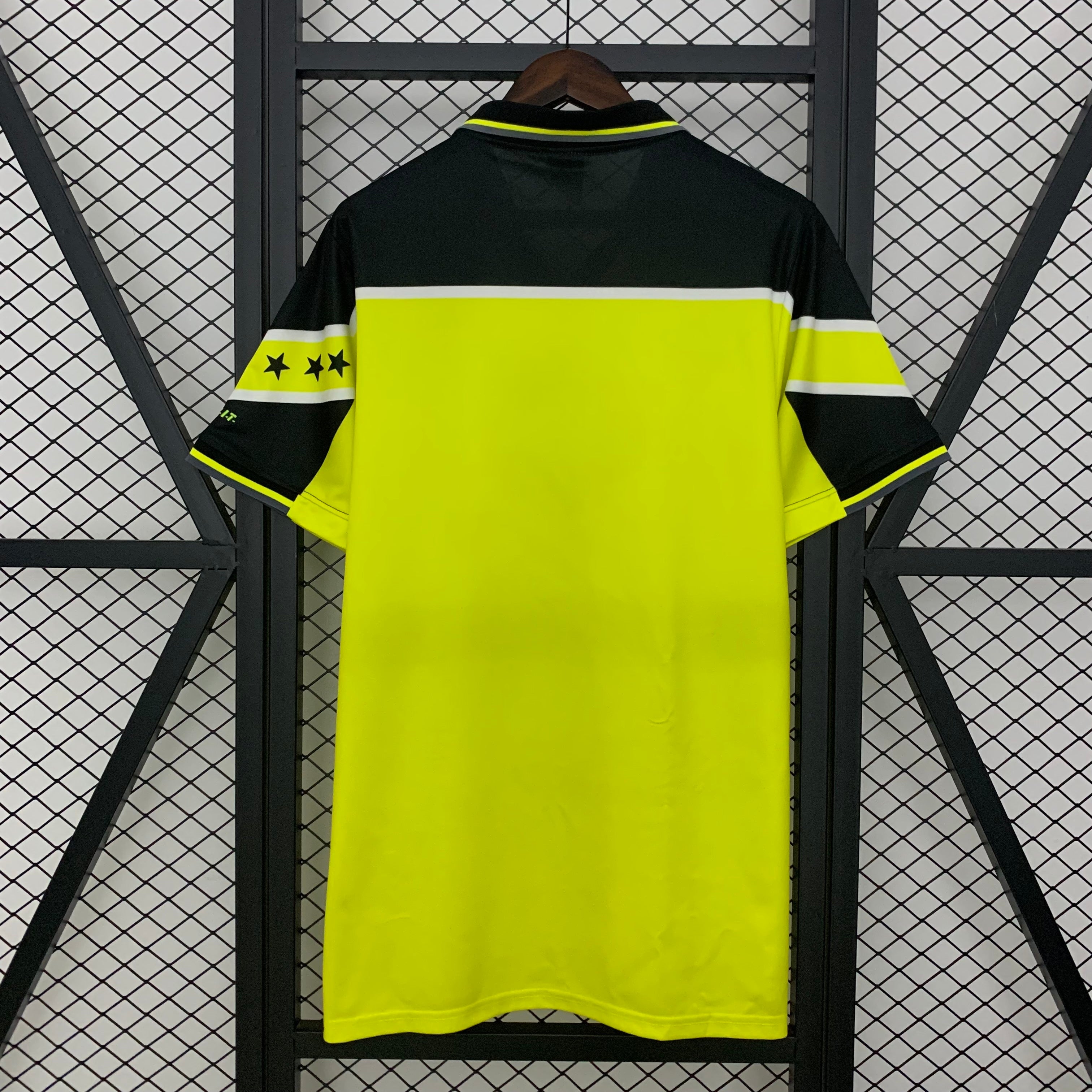 1990s Borussia Dortmund Retro Football Shirt | Yellow Black Home