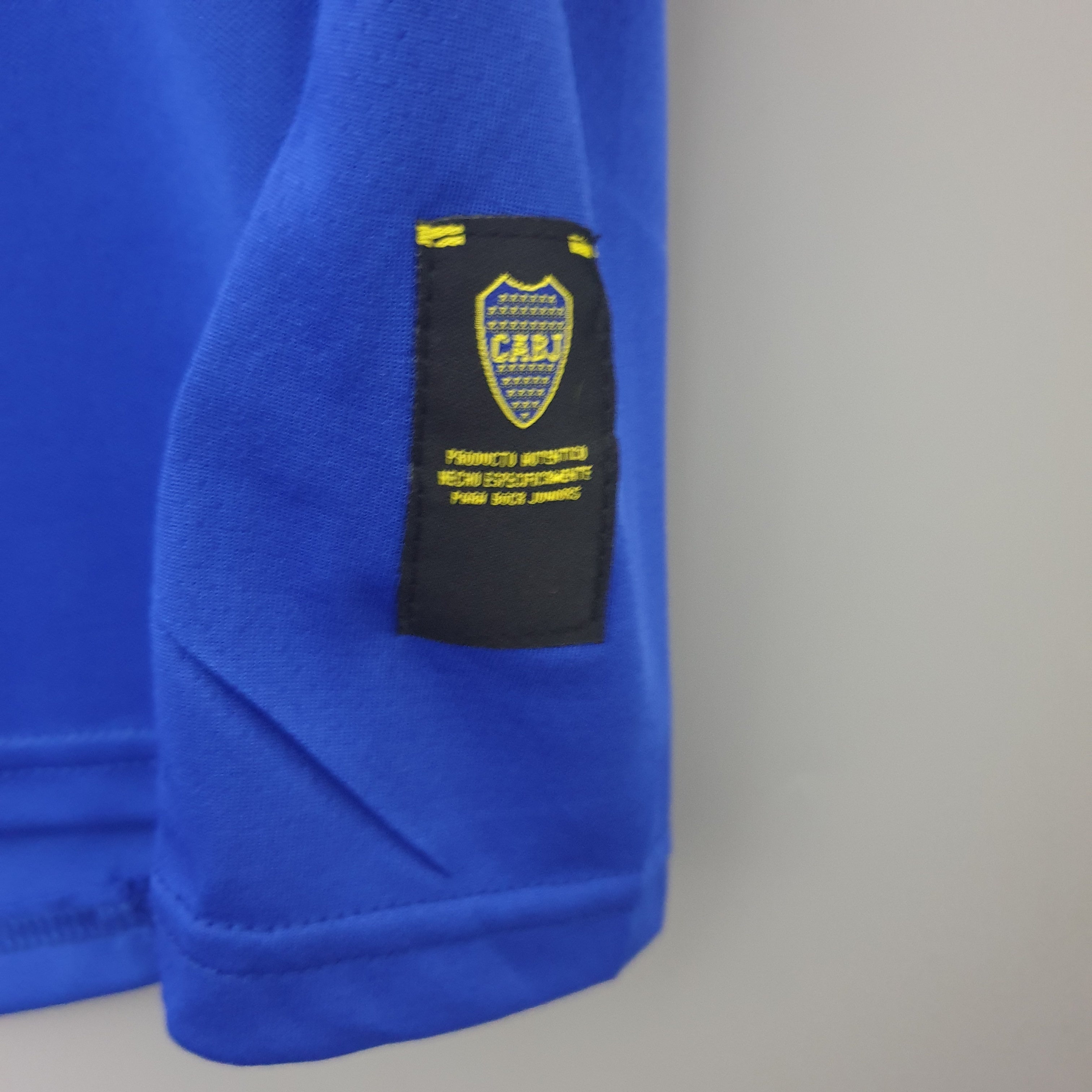 2000s Boca Juniors Retro Football Shirt | Blue Yellow Home