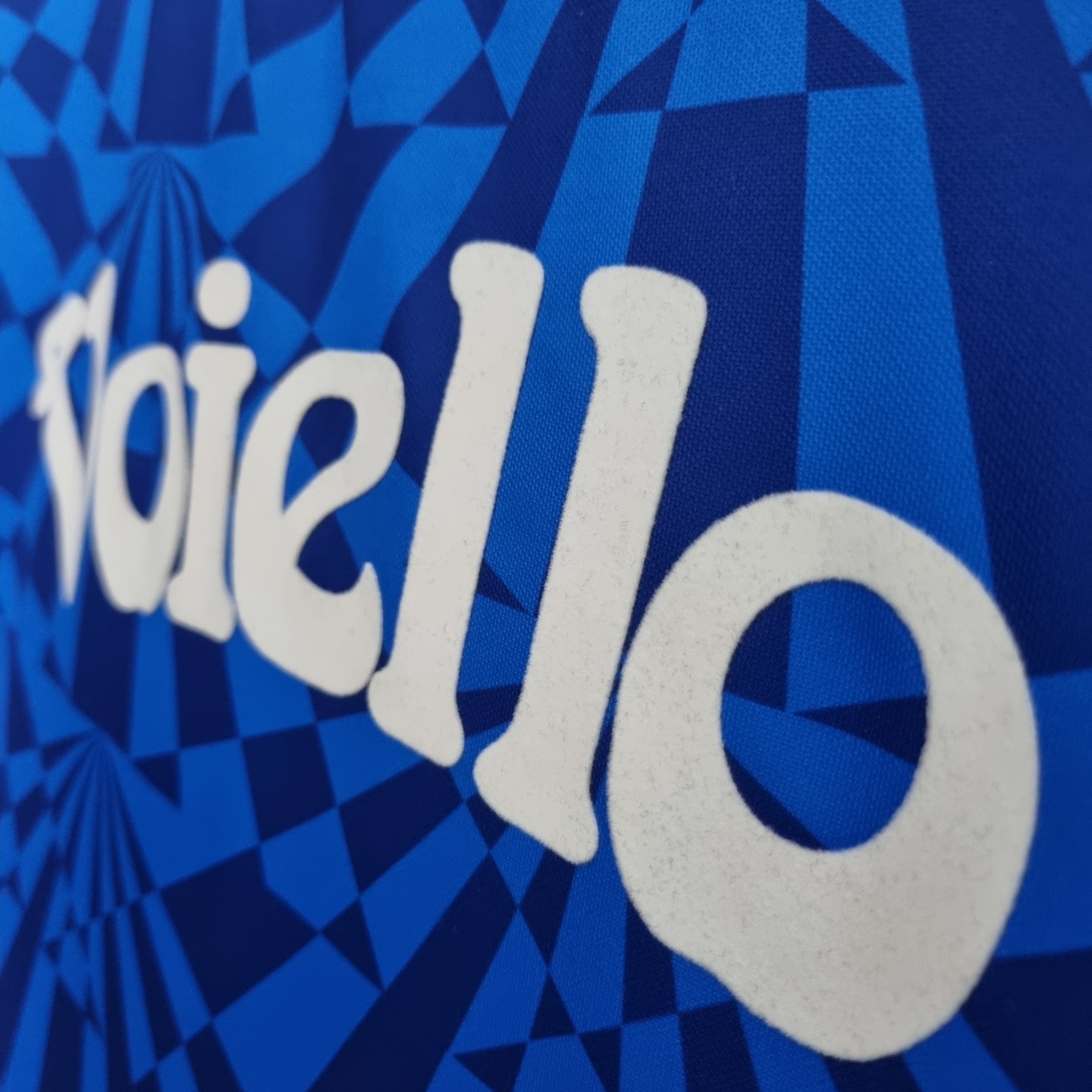 1990s Napoli Retro Football Shirt | Blue Dark Blue Home