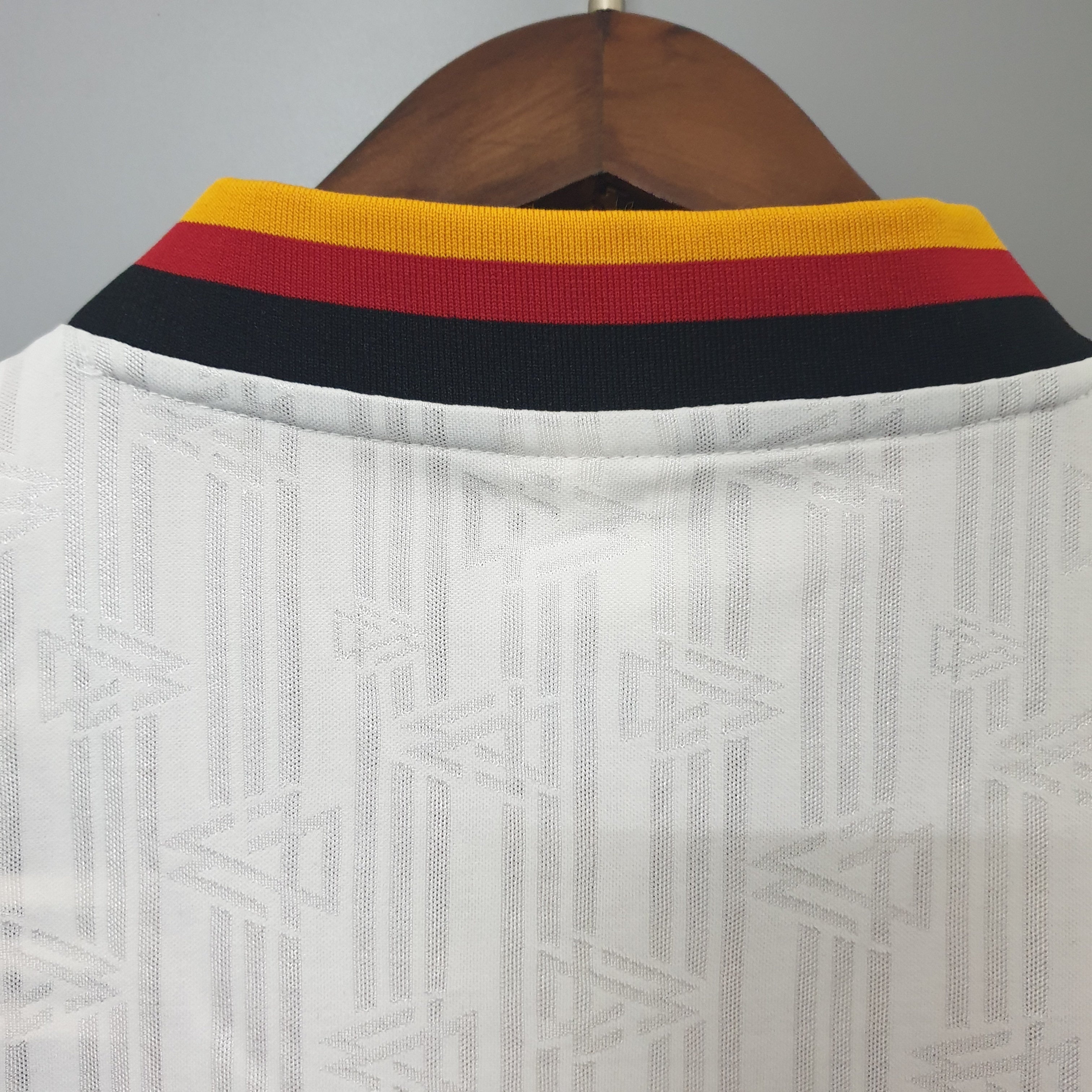 1990s Germany Retro Football Shirt | Yellow Black Home