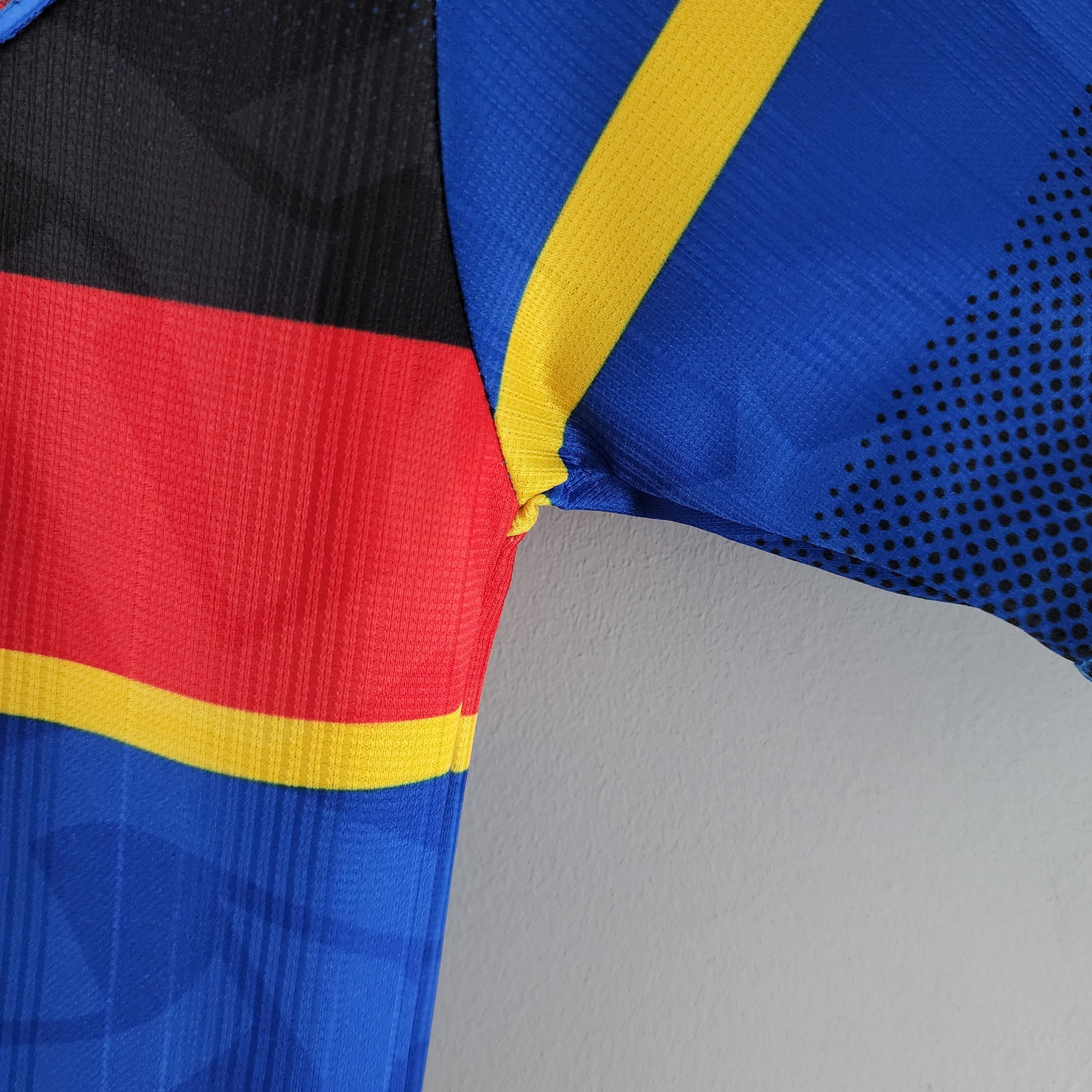 1990s Flamengo Retro Football Shirt | Blue Black Home