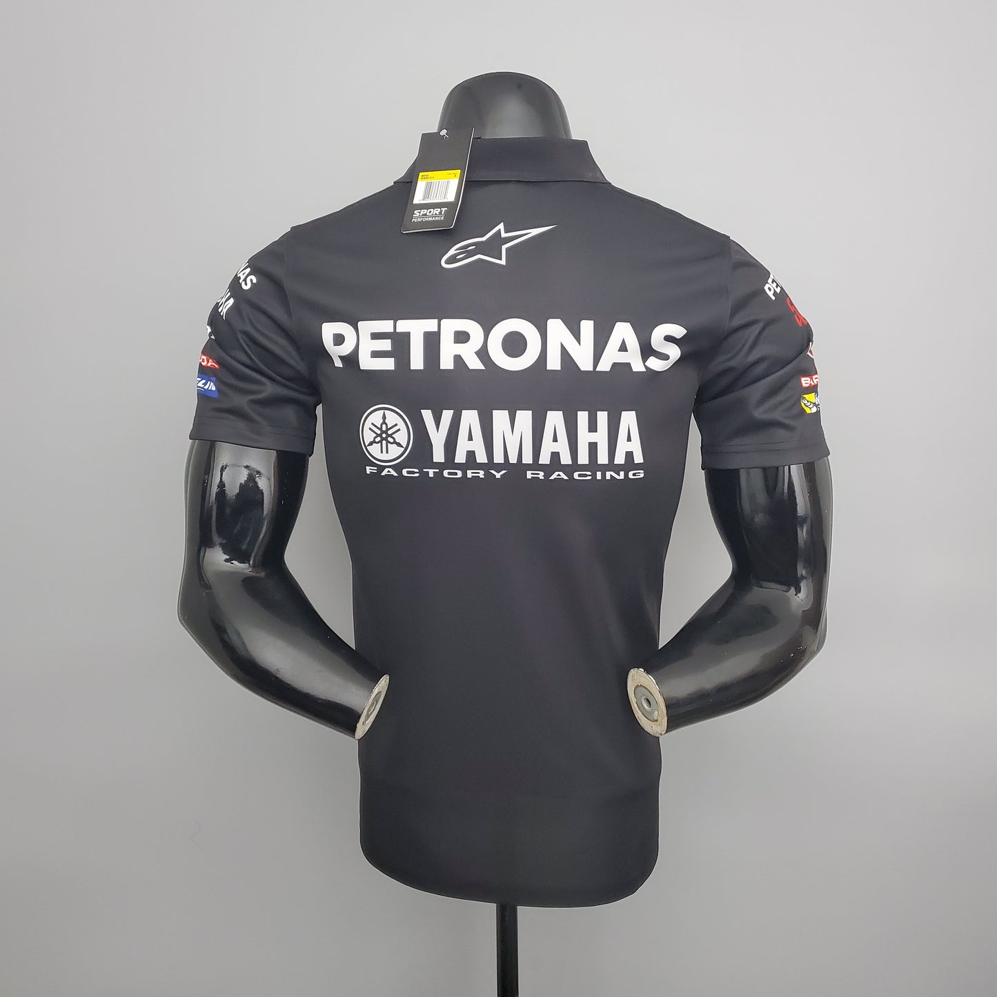 Petronas Yamaha 2023 Polo – Player Fit | Black