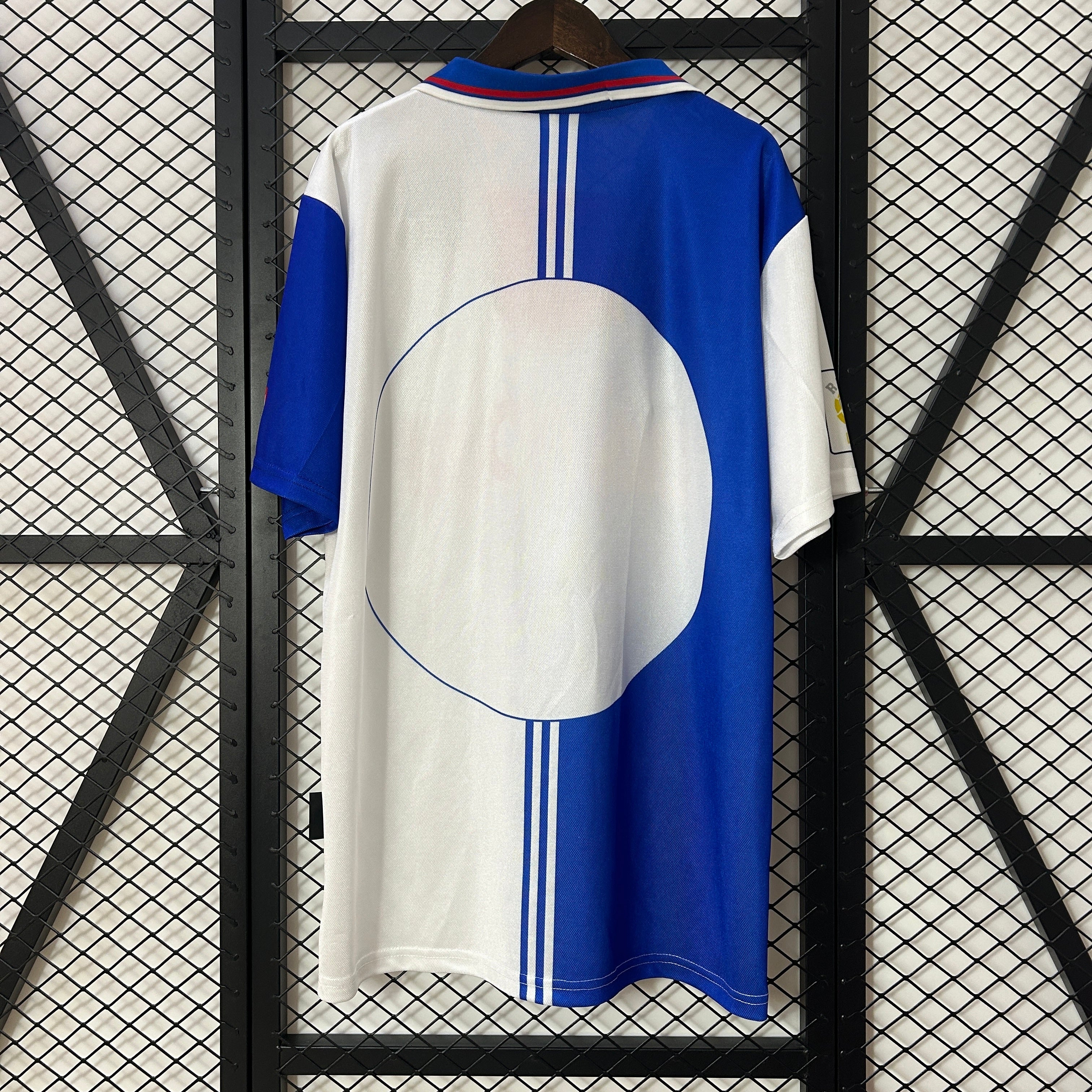 1990s Atletico Madrid Retro Football Shirt | Blue White Home