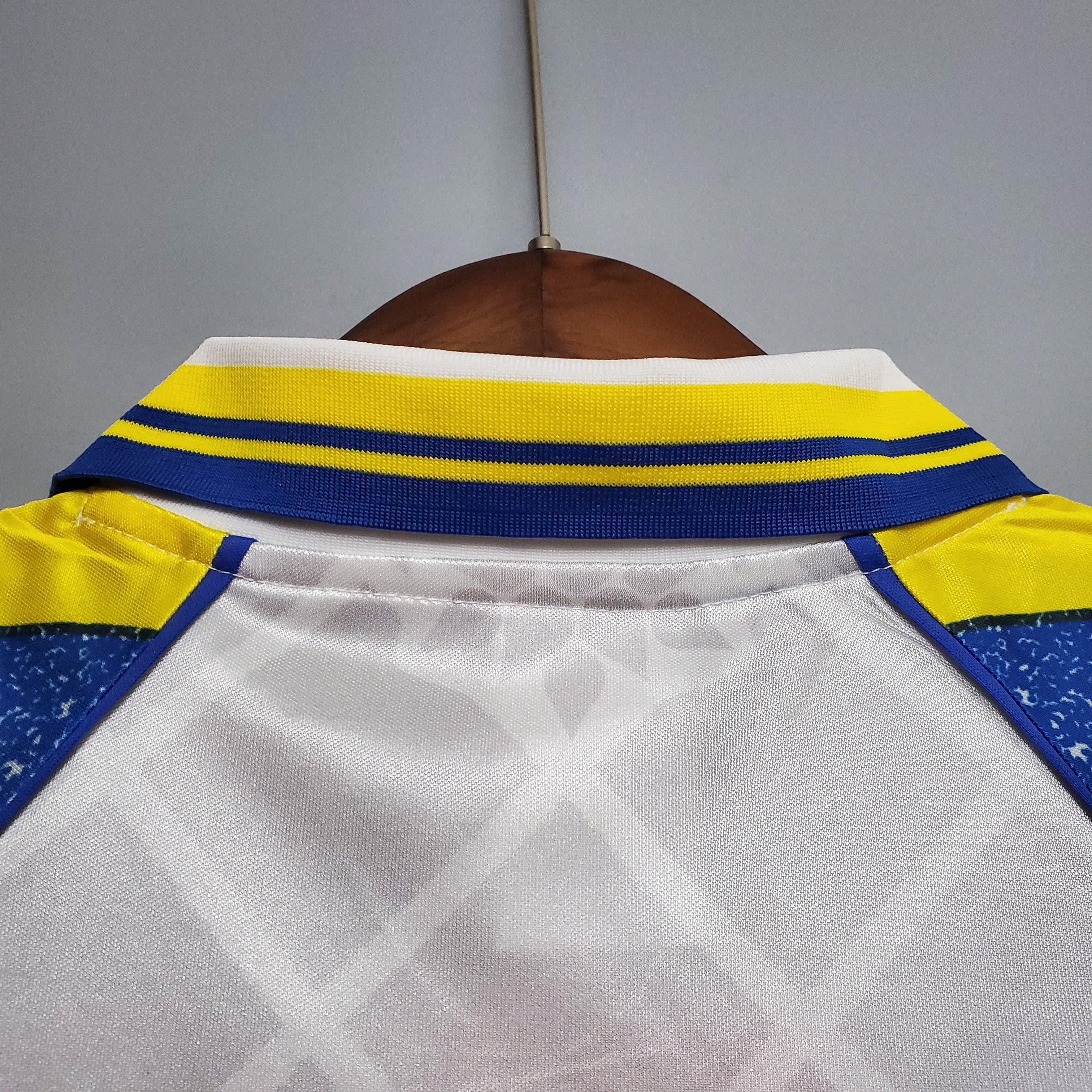 1990s Parma Retro Football Shirt | White Blue Home