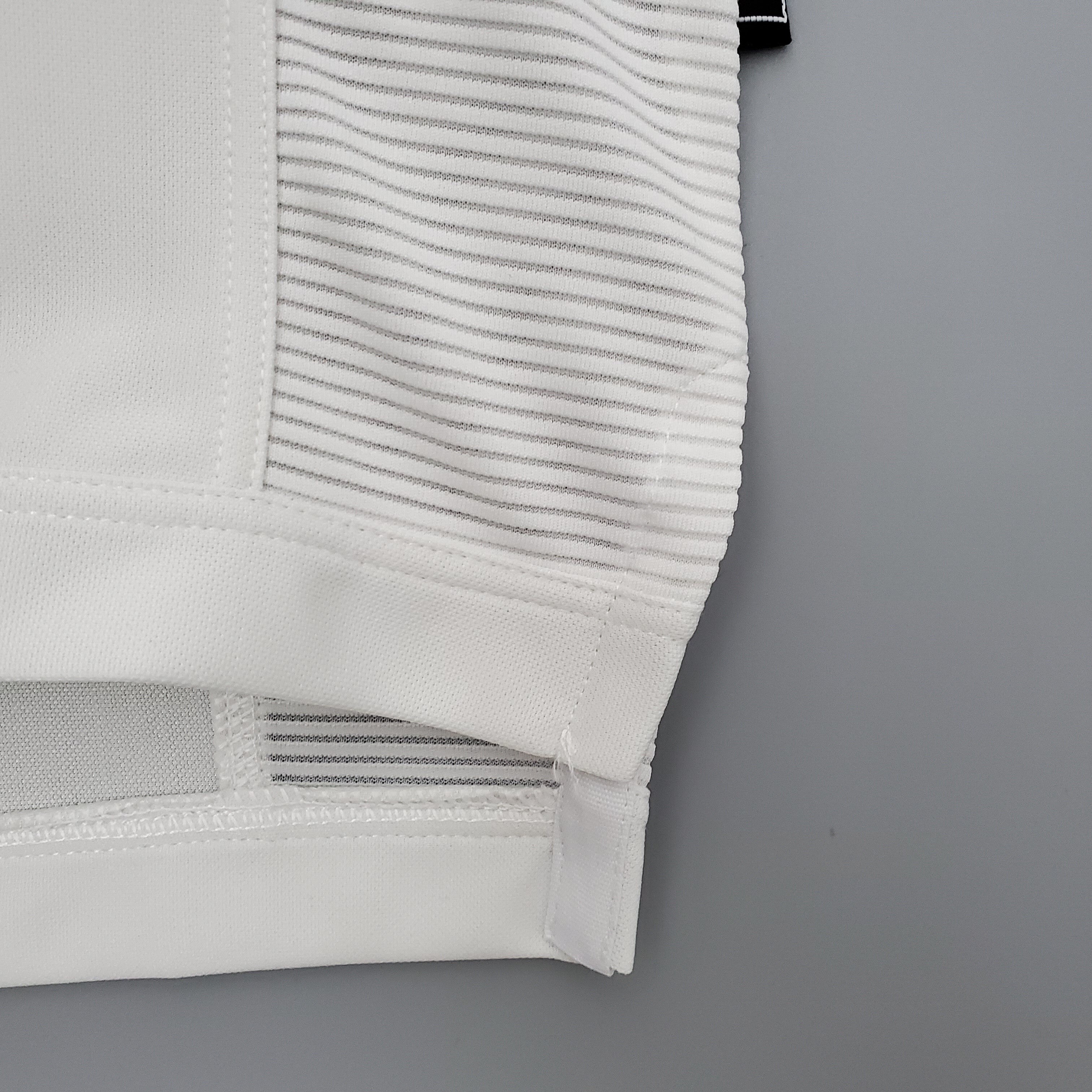 2020s England Retro Football Shirt | White Black Home