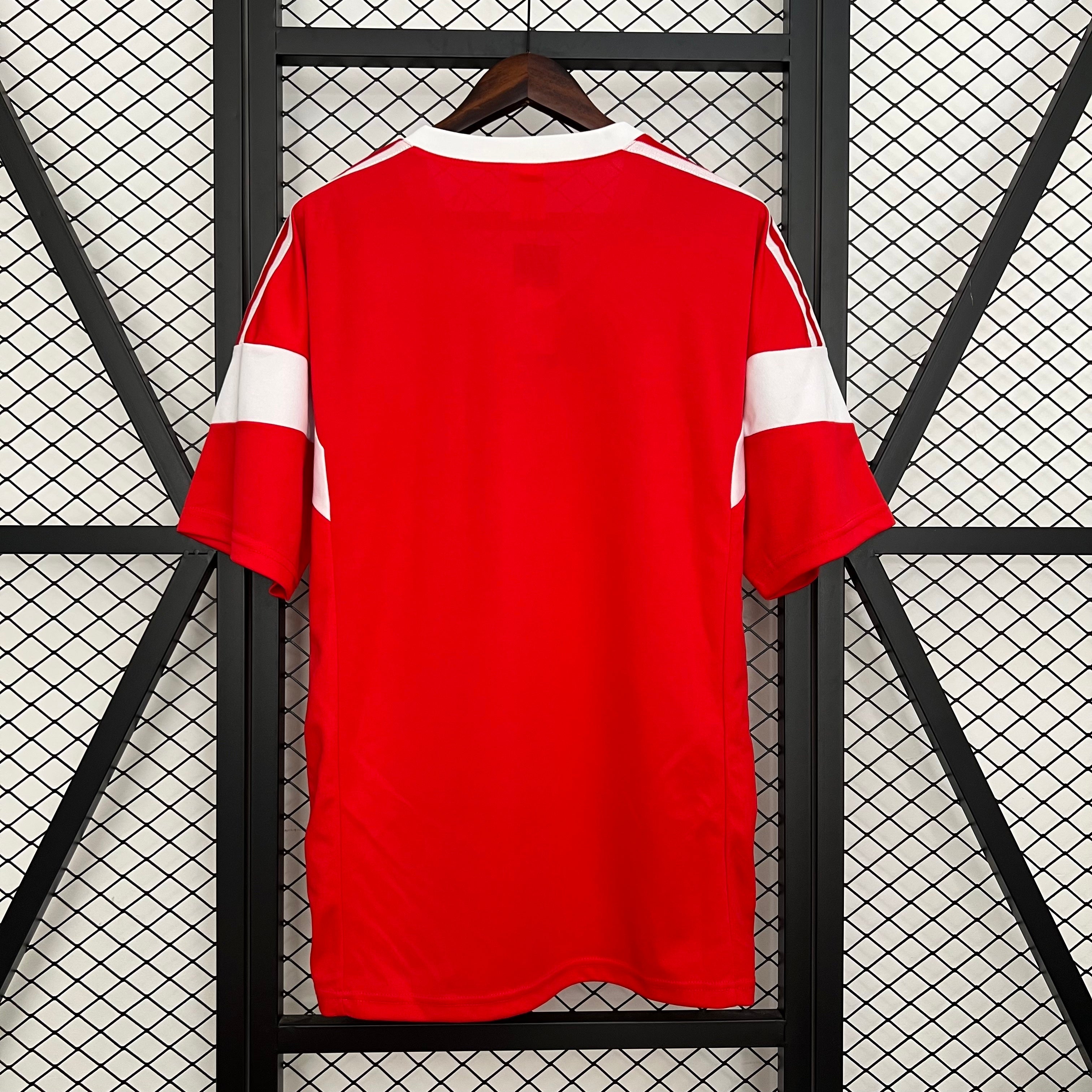 1990s Hamburger SV Retro Football Shirt | Red White Home