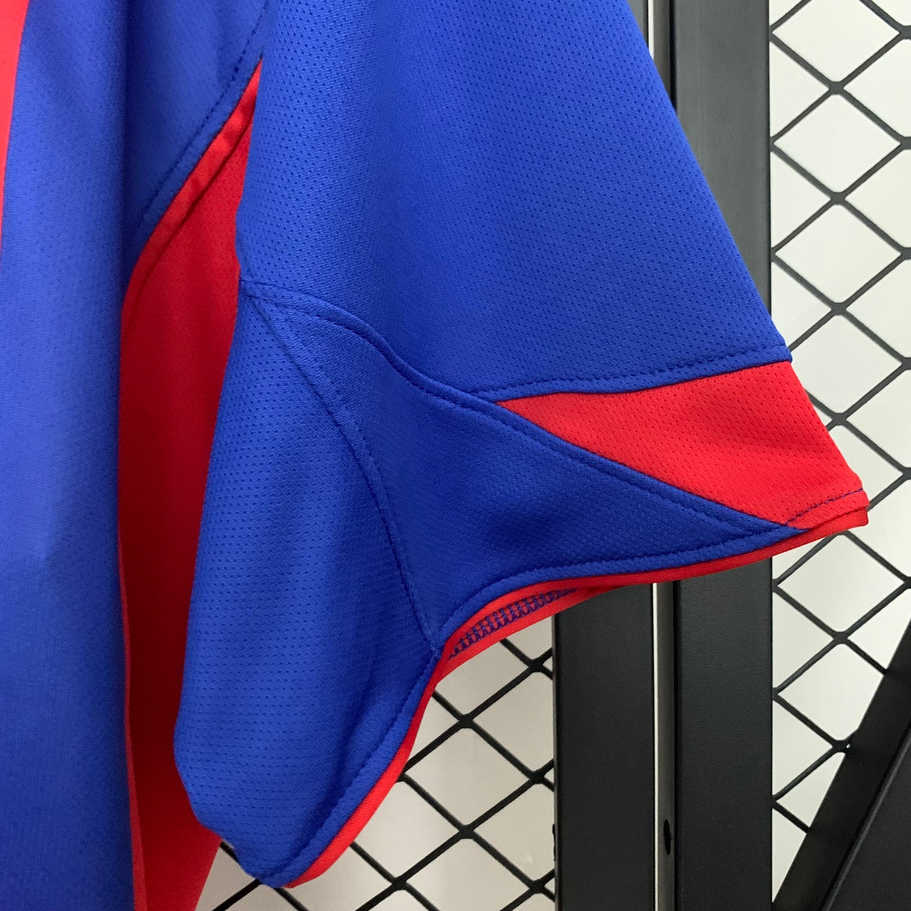1990s Barcelona Retro Football Shirt | Blue Red Home