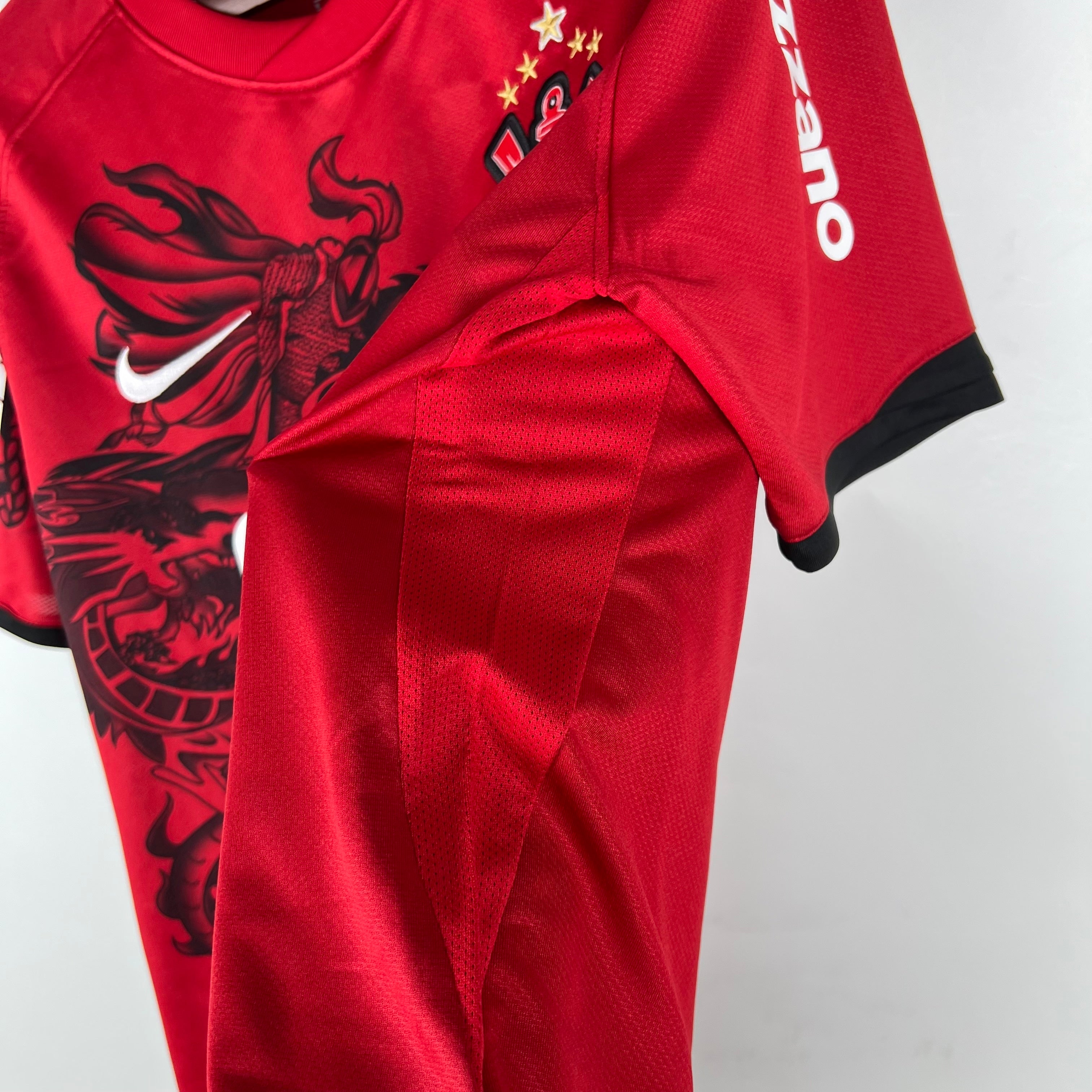 1940s Corinthians Retro Football Shirt | Red Black Home