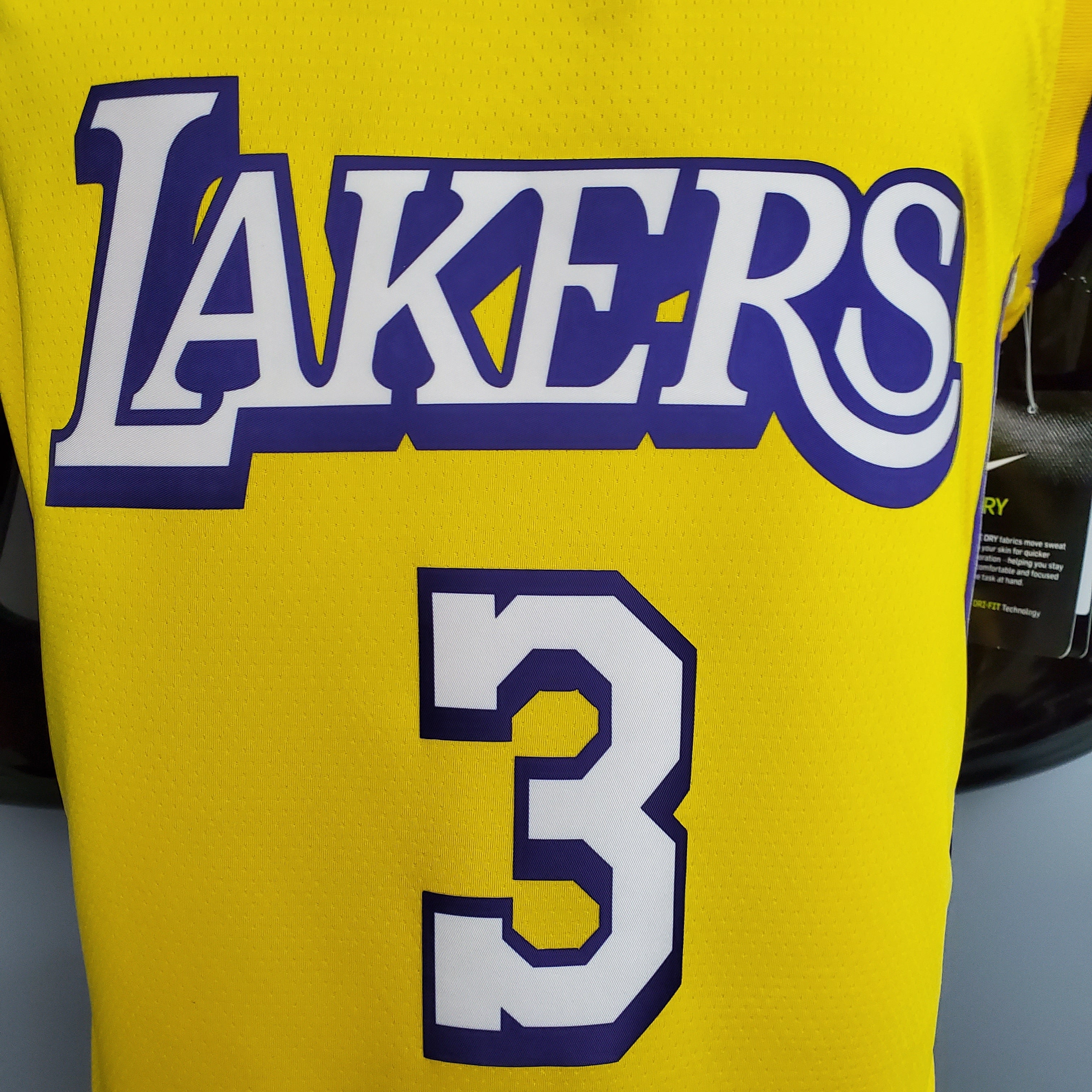 2023 Los Angeles Davis #3 Icon Edition Jersey