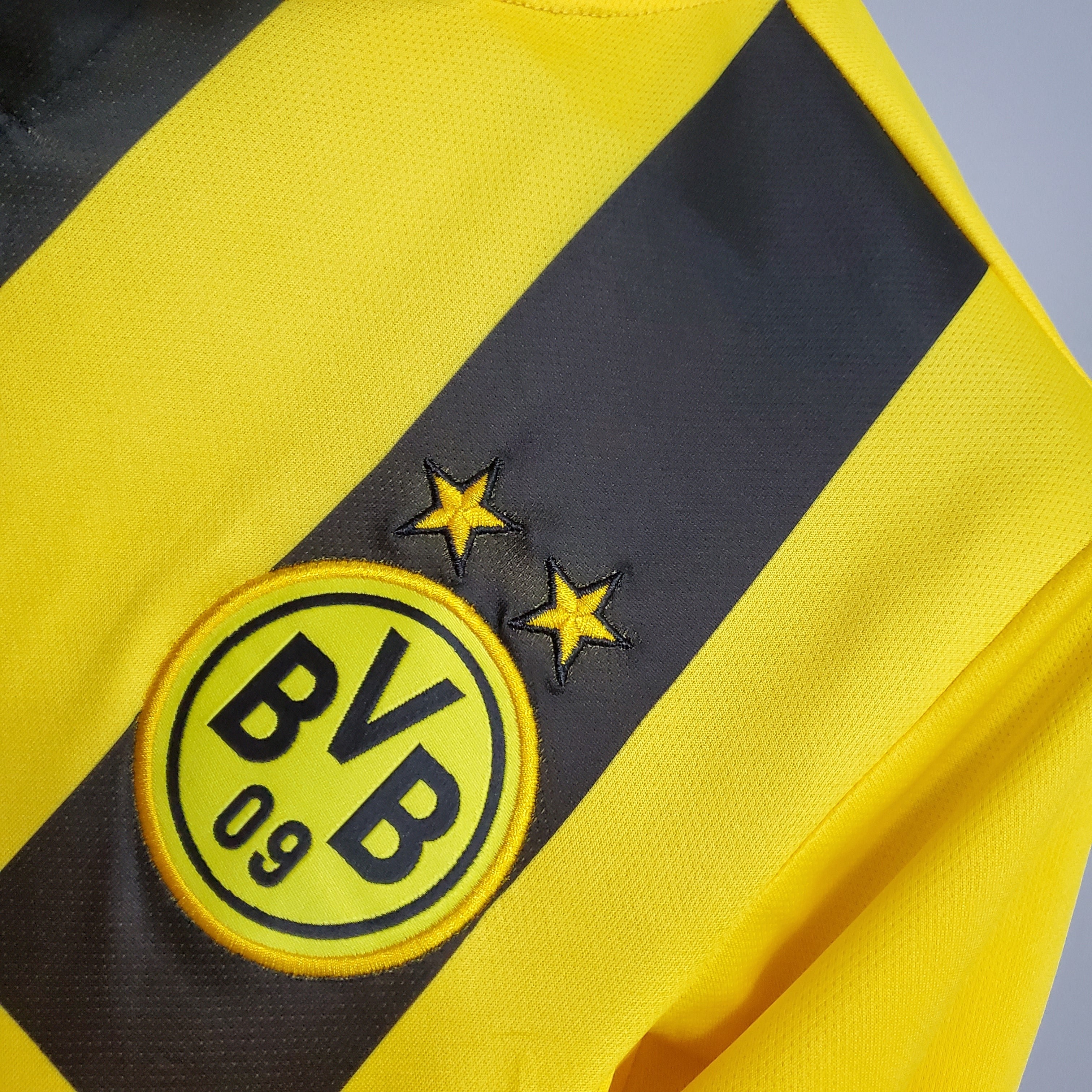 2010s Borussia Dortmund Retro Football Shirt | Yellow Black Home
