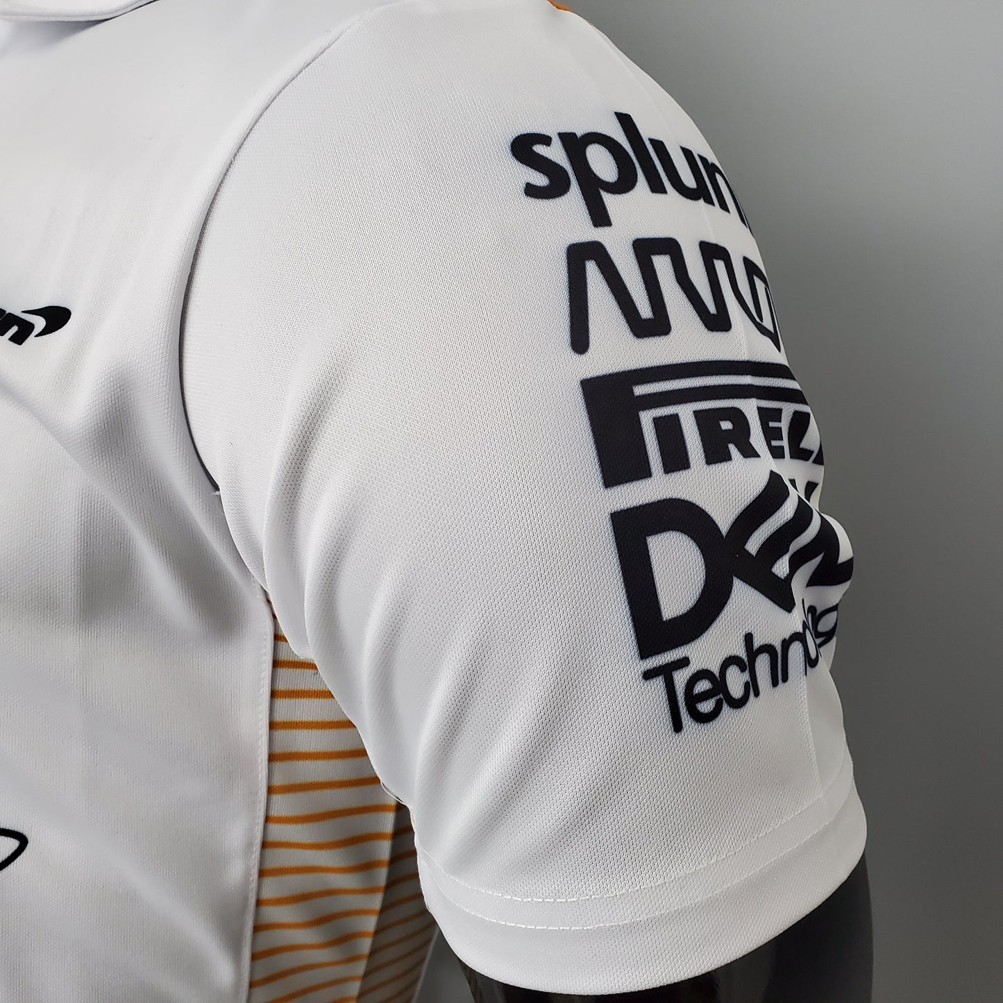 McLaren F1 2023 Polo – Player Fit – Lando Norris #4 | White