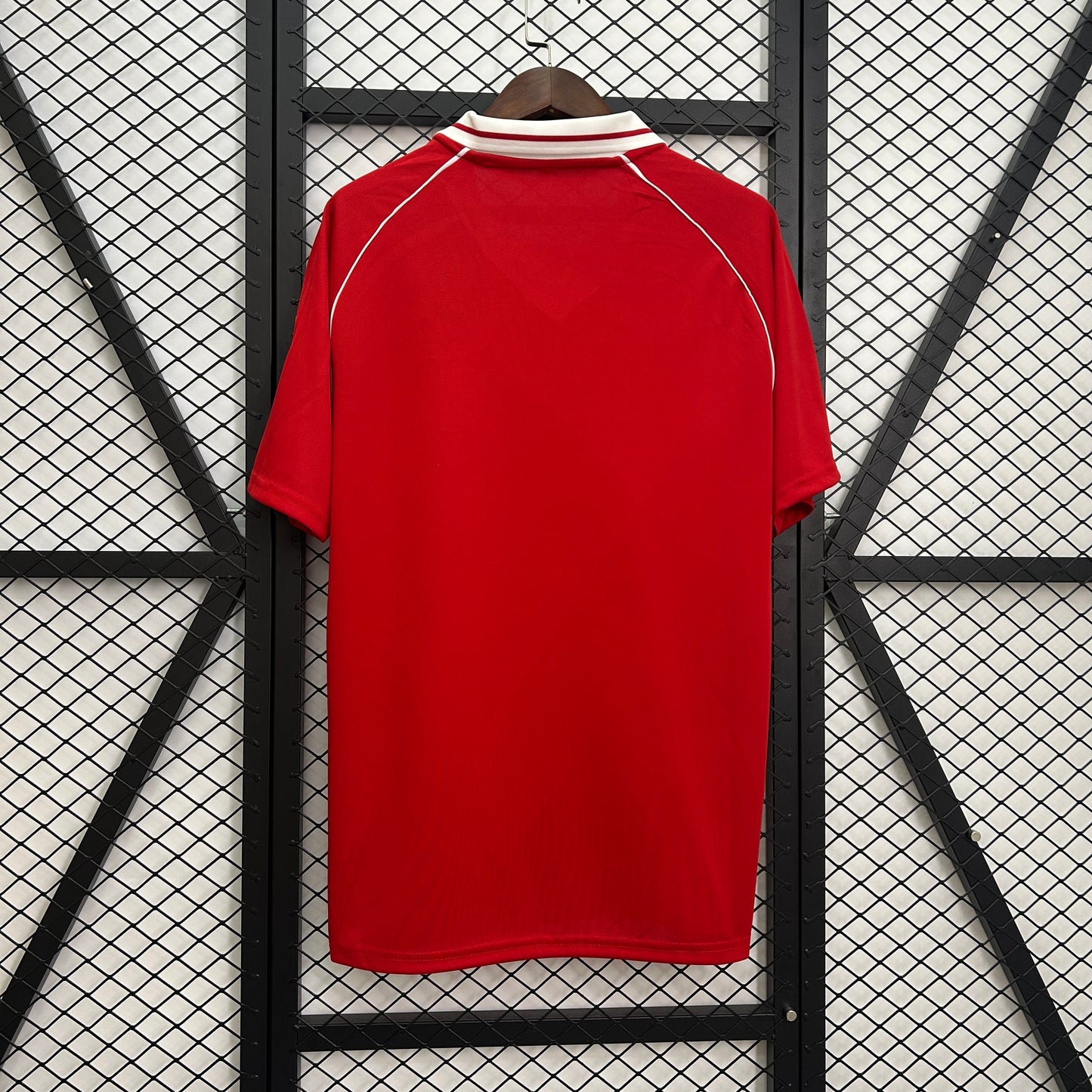 1990s Benfica Retro Football Shirt | Red White Home